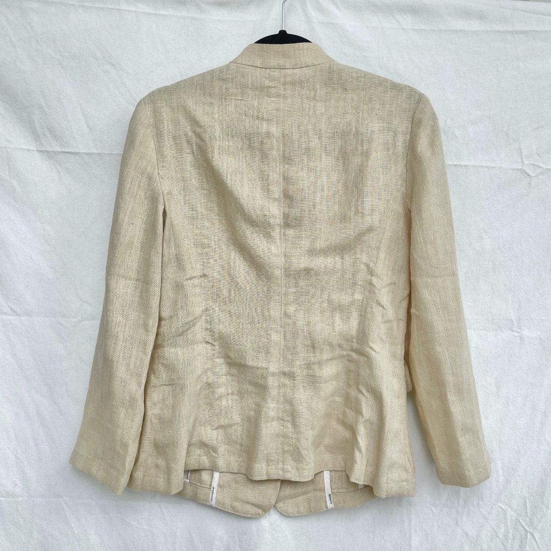 Armani ARMANI 1970s Vintage Stand Collar Blazer Size US M / EU 48-50 / 2 - 3 Thumbnail