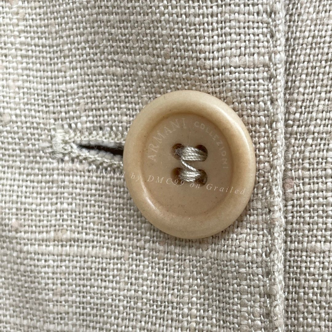 Armani ARMANI 1970s Vintage Stand Collar Blazer Size US M / EU 48-50 / 2 - 6 Thumbnail