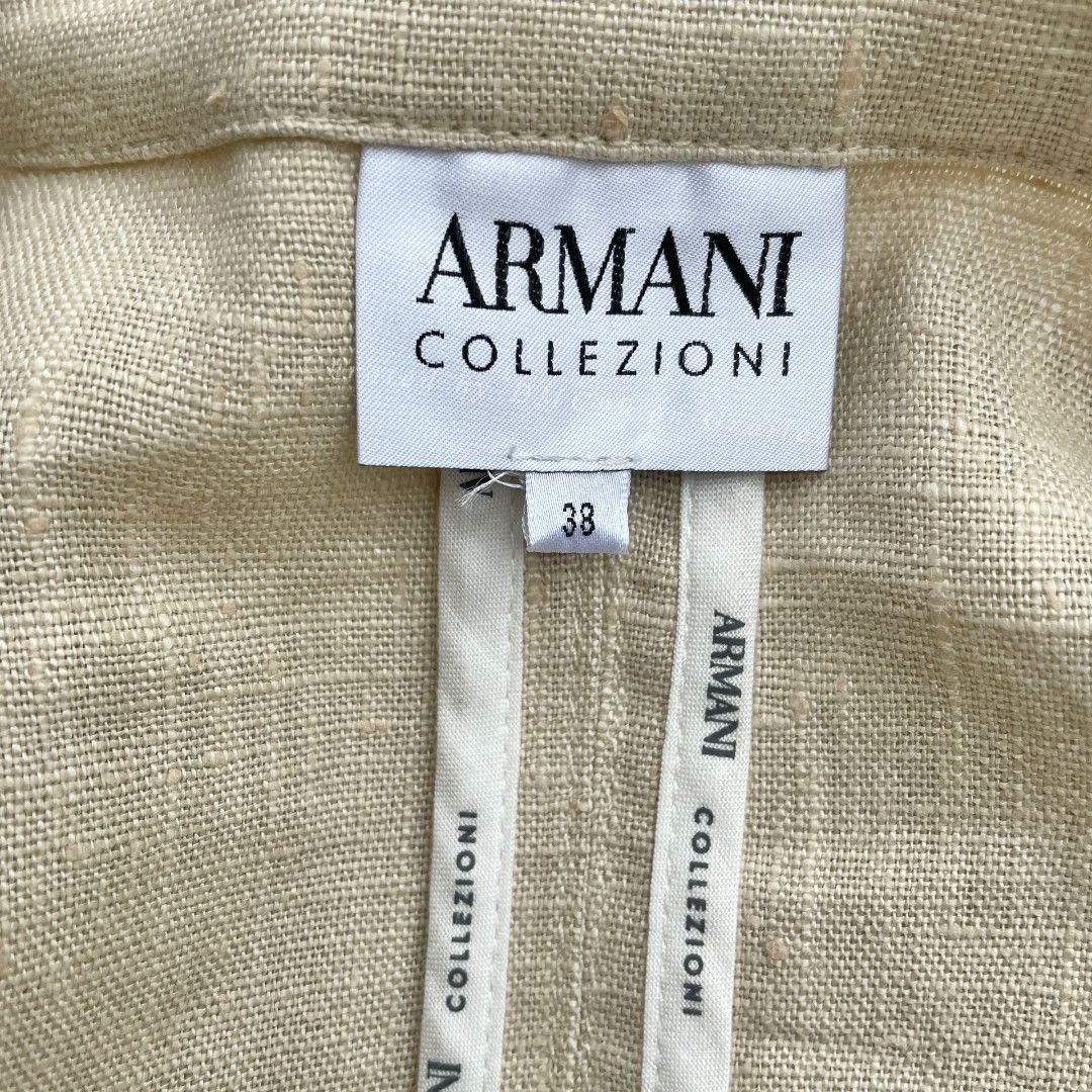 Armani ARMANI 1970s Vintage Stand Collar Blazer Size US M / EU 48-50 / 2 - 8 Thumbnail