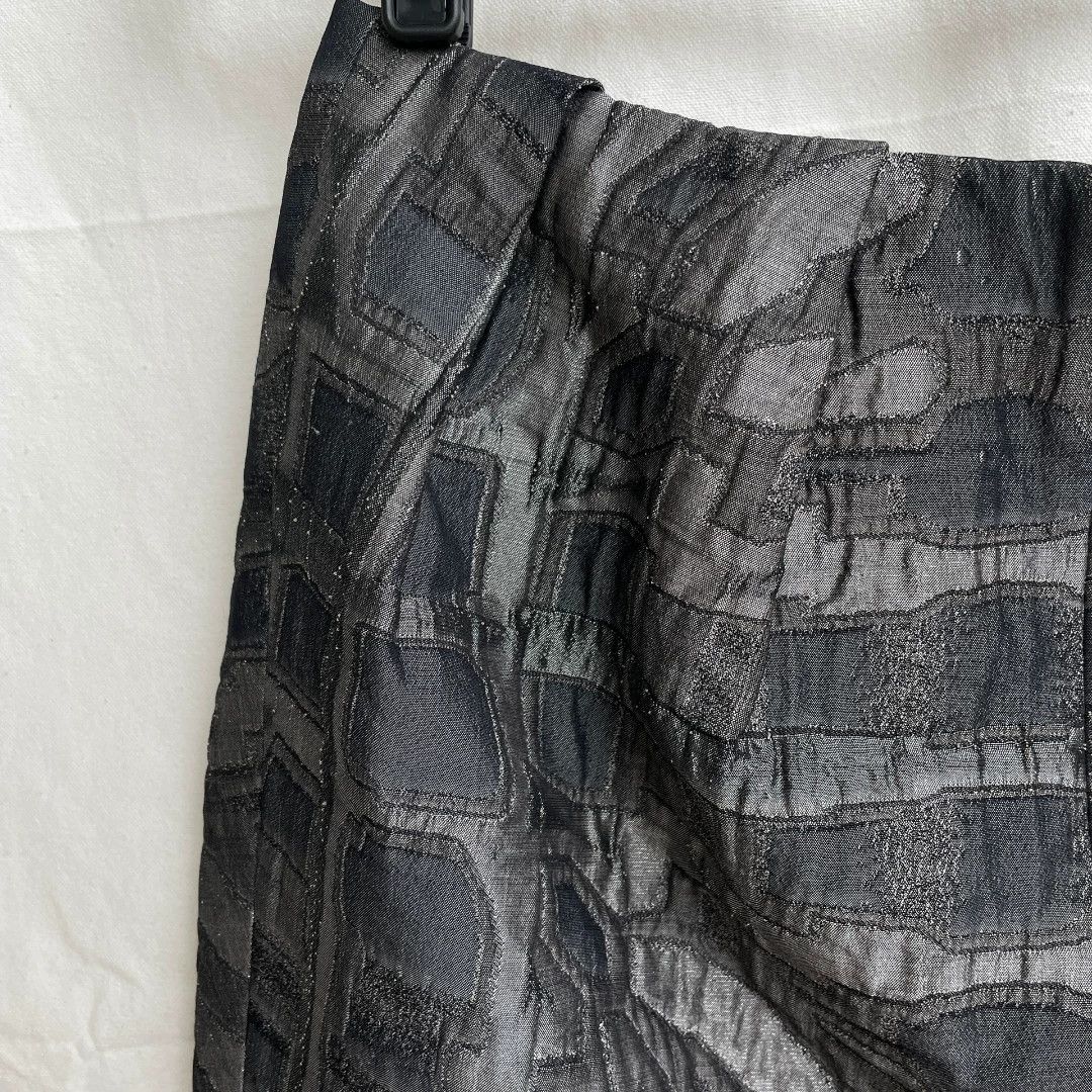 Issey Miyake Issey Miyake 1990s Relief Pattern Skirt Size 38" / US 16 / IT 52 - 3 Thumbnail