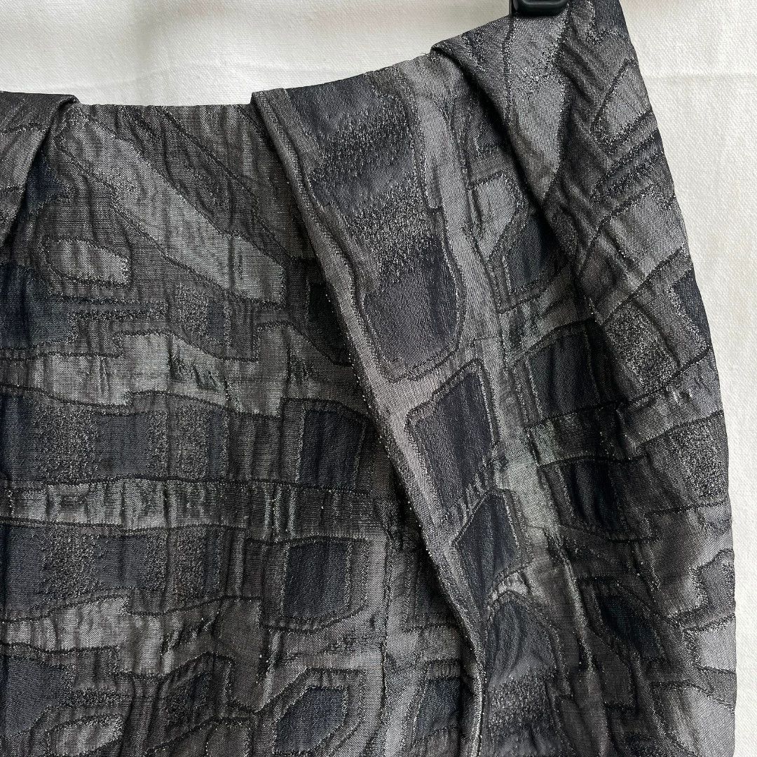 Issey Miyake Issey Miyake 1990s Relief Pattern Skirt Size 38" / US 16 / IT 52 - 4 Thumbnail
