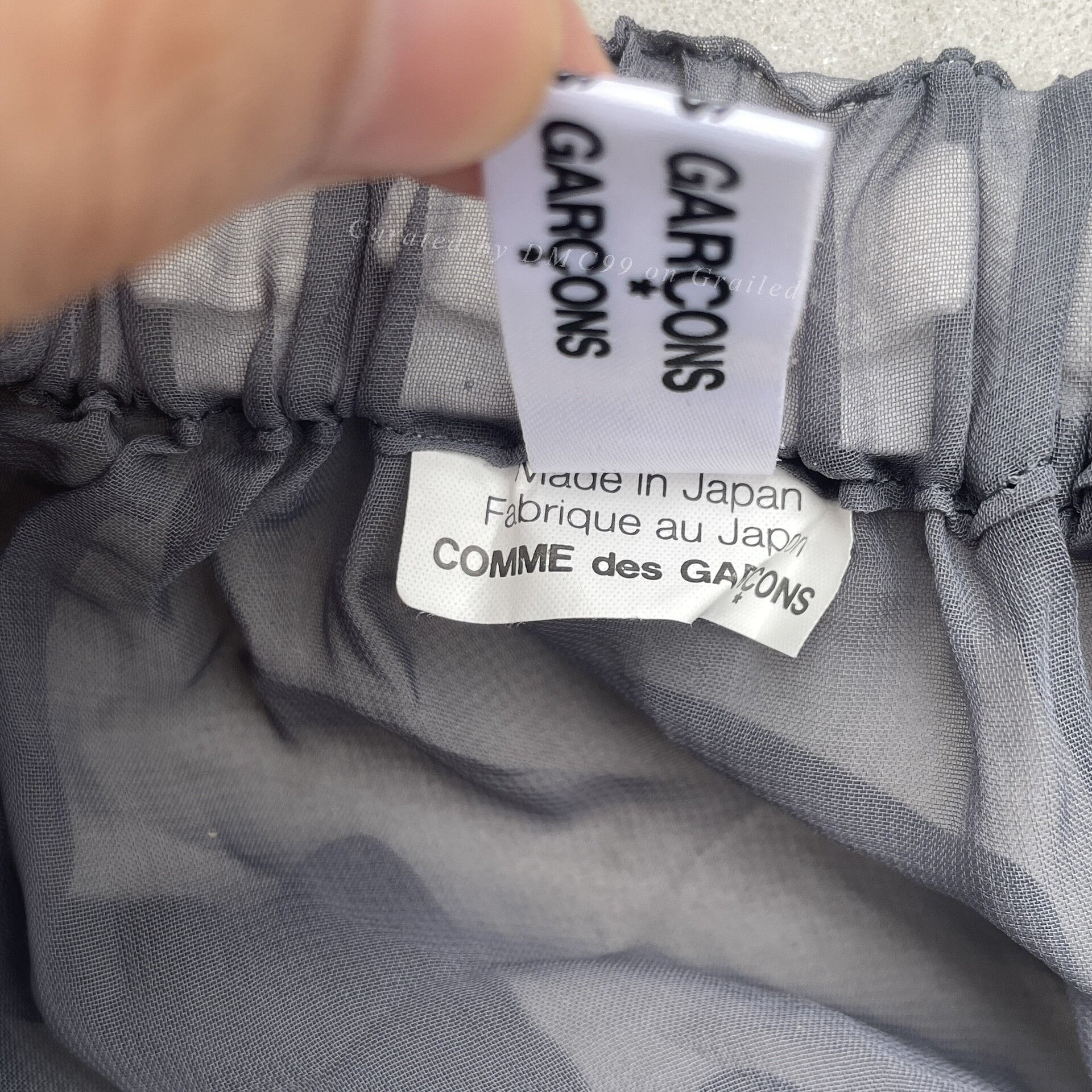 Rei Kawakubo Comme des Garcons Vintage Pleated Tulle Skirt Size 34" / US 12 / IT 48 - 6 Thumbnail