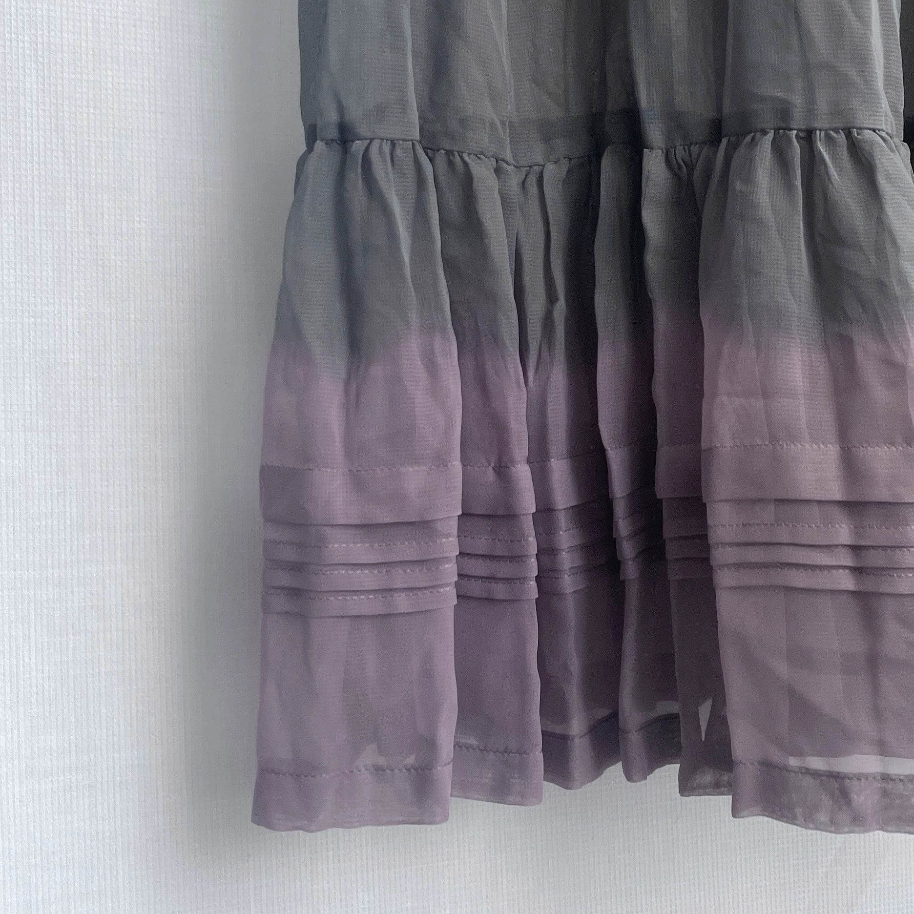 Rei Kawakubo Comme des Garcons Vintage Pleated Tulle Skirt Size 34" / US 12 / IT 48 - 3 Thumbnail