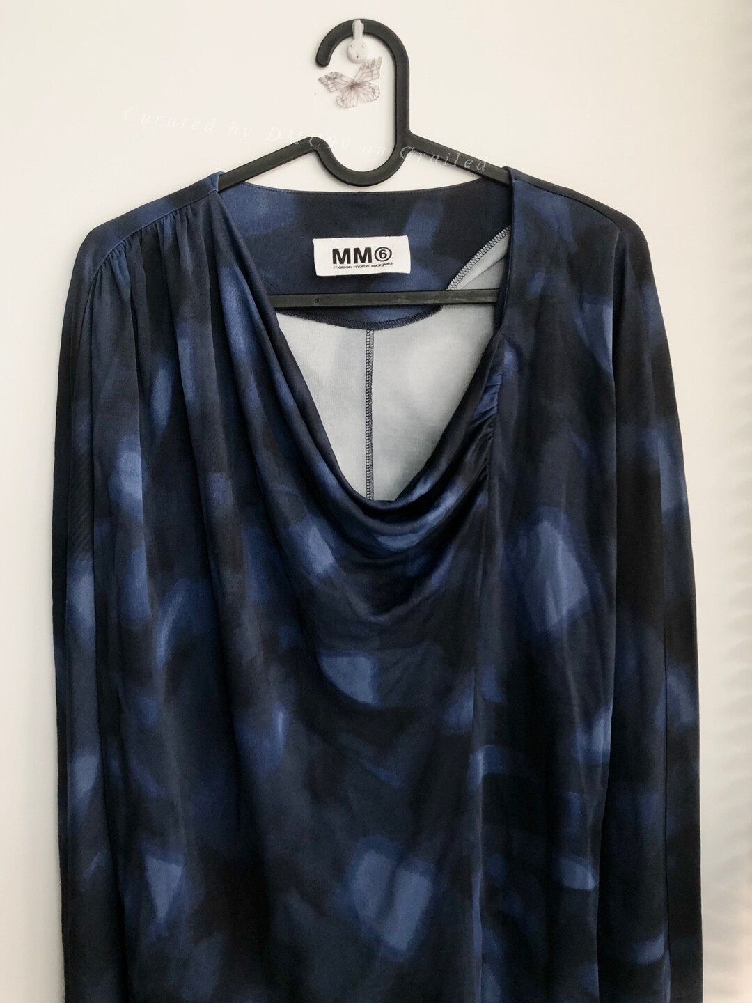 MM6 MM6 Maison Margiela Drape Neck Long Sleeve Top Size M / US 6-8 / IT 42-44 - 2 Thumbnail