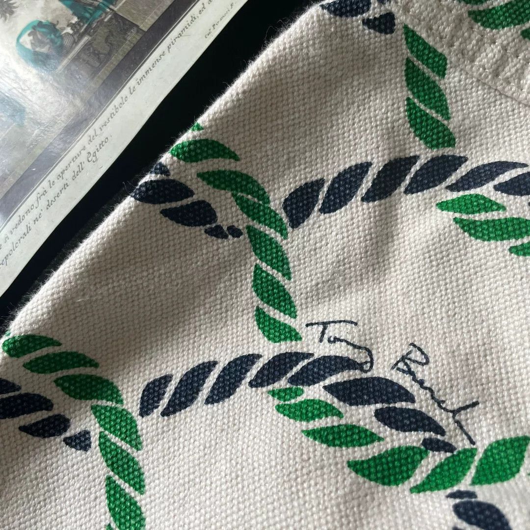 Tory Burch Tory Burch Vintage Rope Print Canvas Skirt Size 36" / US 14 / IT 50 - 5 Thumbnail