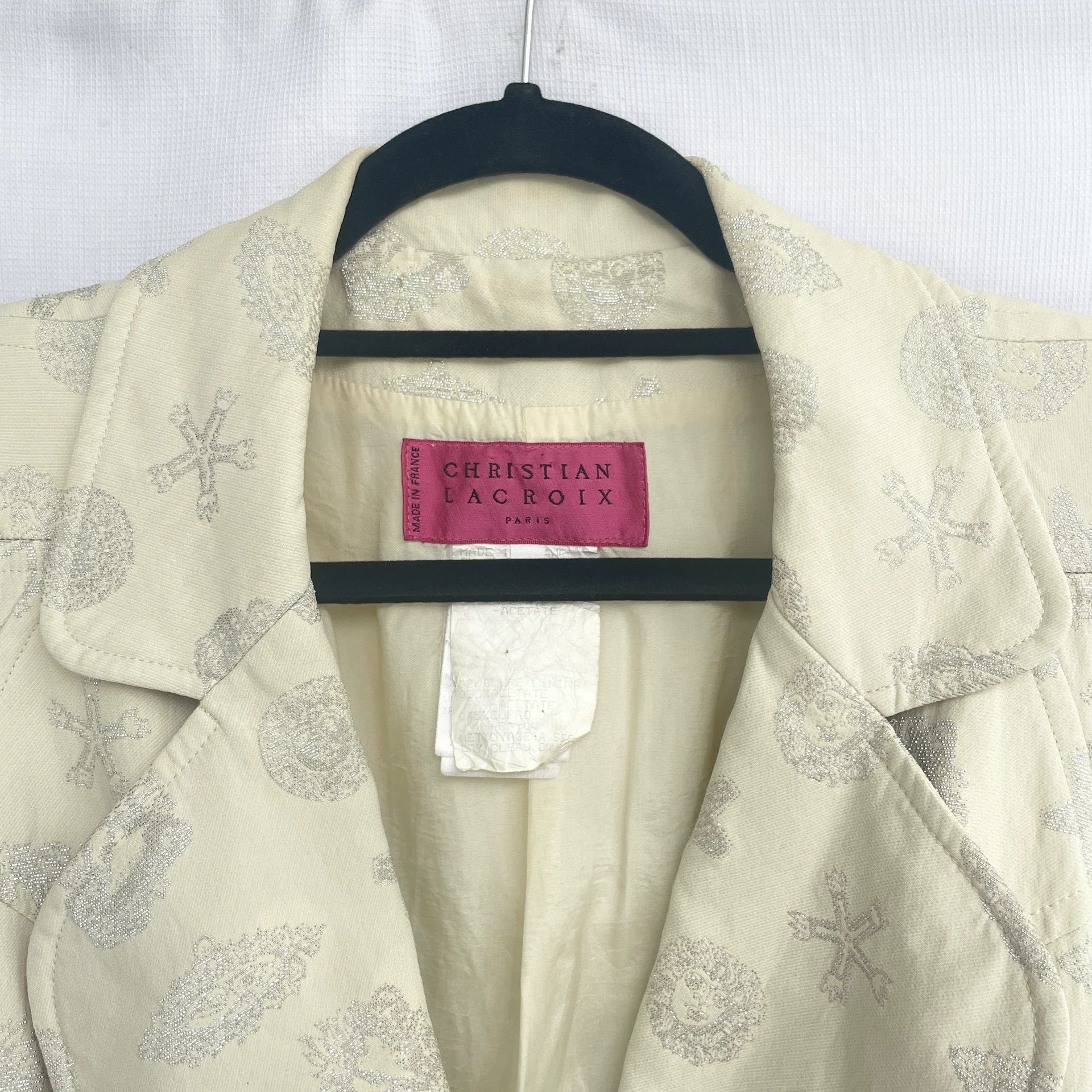 Christian Lacroix Christian Lacroix Vintage Haute Couture Jacket Size S / US 4 / IT 40 - 3 Thumbnail