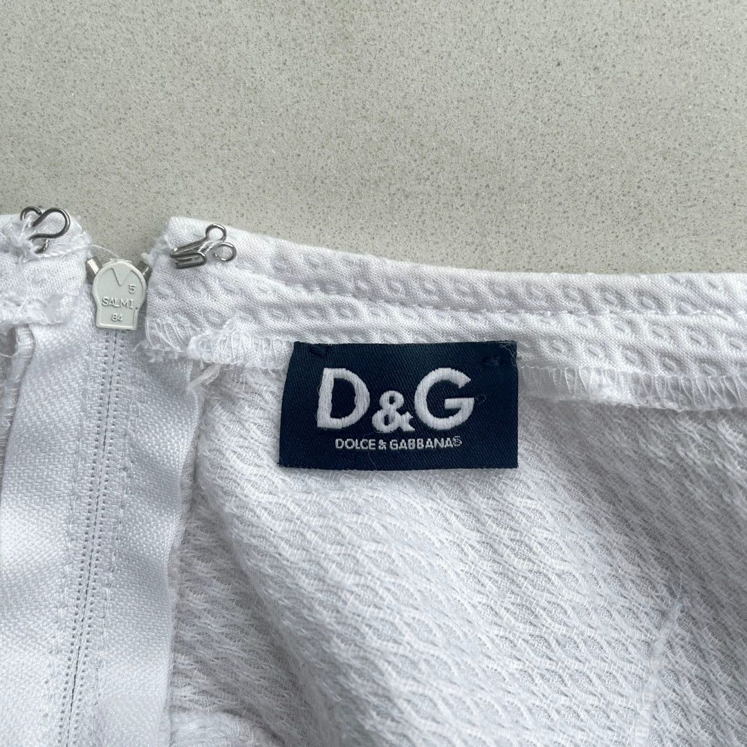 Dolce & Gabbana Dolce & Gabbana Vintage Square Neck Mini Dress Size S / US 4 / IT 40 - 6 Thumbnail