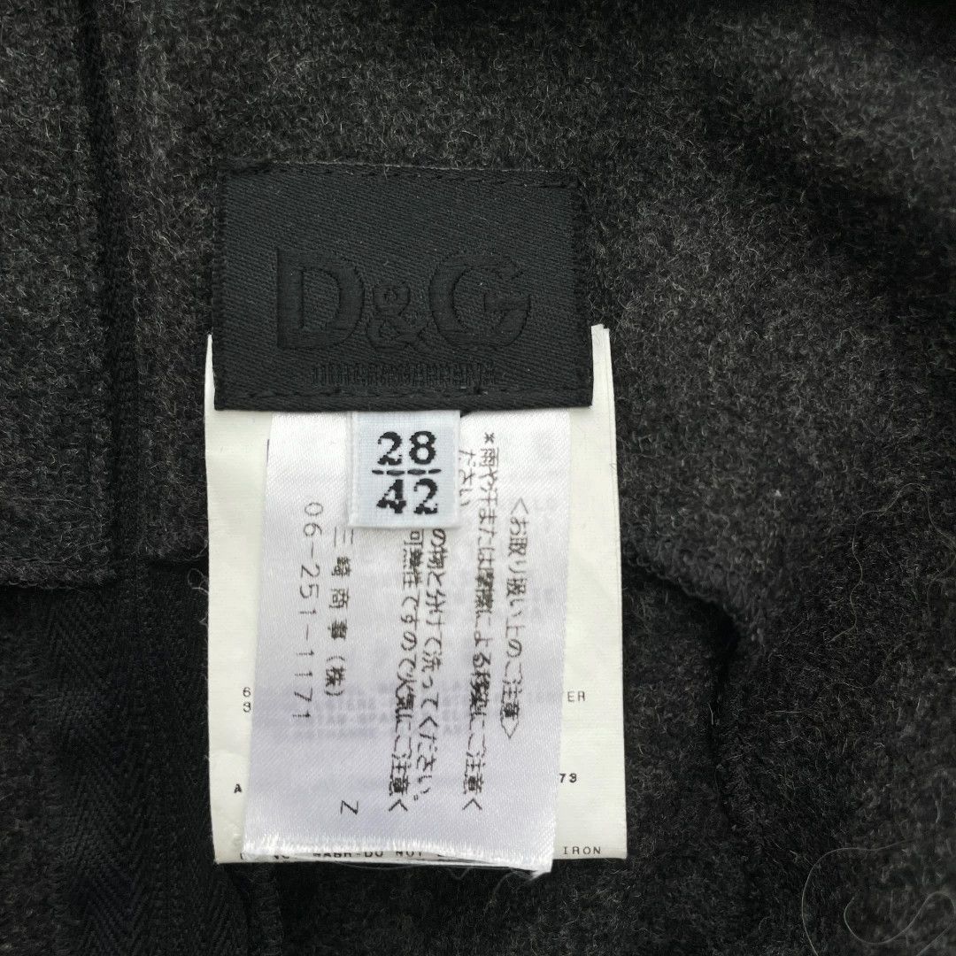 Dolce & Gabbana DG Vintage Wool Corset Vest Size M / US 6-8 / IT 42-44 - 5 Thumbnail