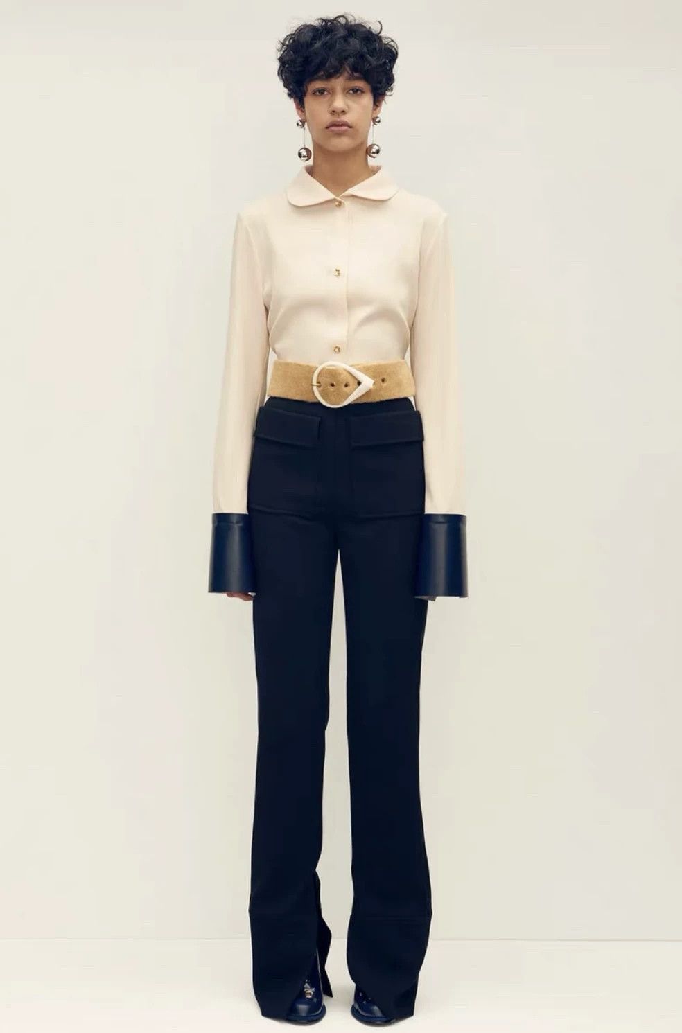 JW Anderson JW Anderson Doll Collar Sheepskin Shirt Size S / US 4 / IT 40 - 7 Thumbnail