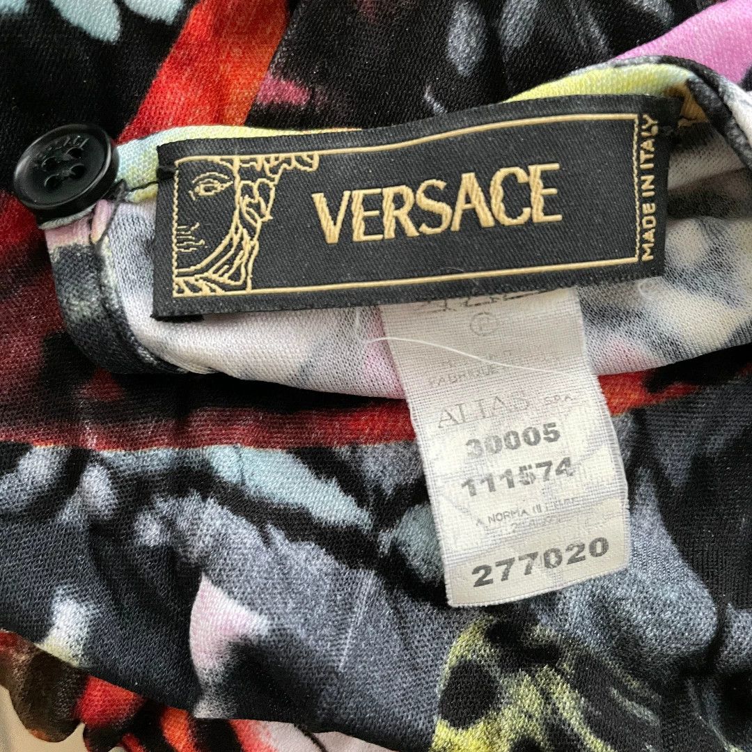 Versace Versace Vintage 90s Butterfly Top Size L / US 10 / IT 46 - 5 Thumbnail