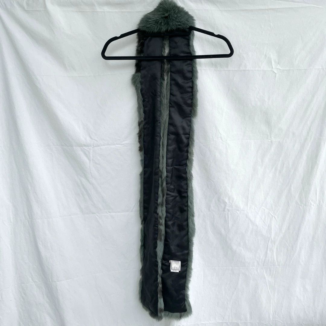 Christian Lacroix Christian Lacroix Vintage Rabbit Fur Scarf Size ONE SIZE - 2 Thumbnail