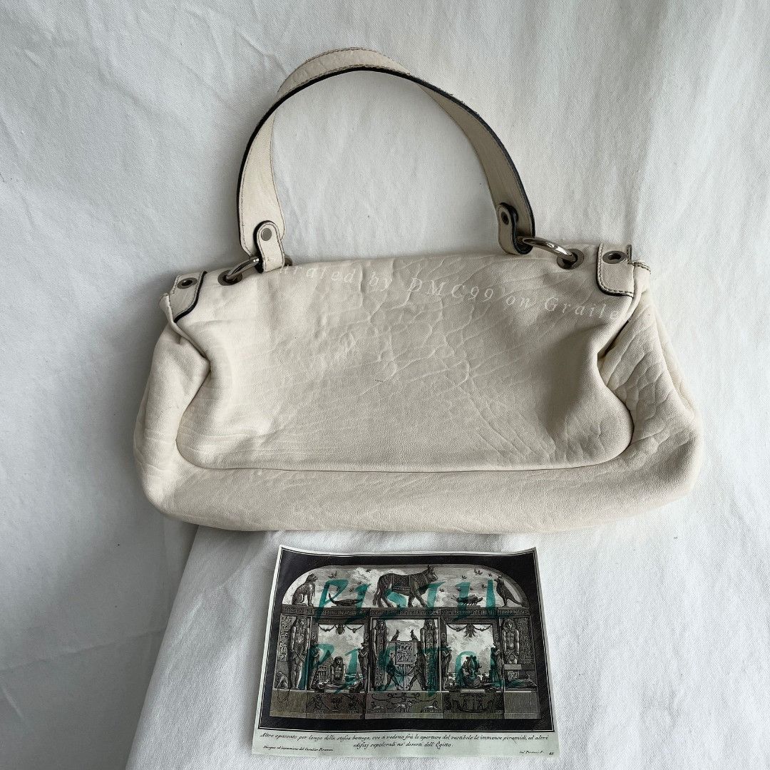 Dolce & Gabbana Dolce&Gabbana Vintage Cream Dumpling Handbag Size ONE SIZE - 2 Thumbnail