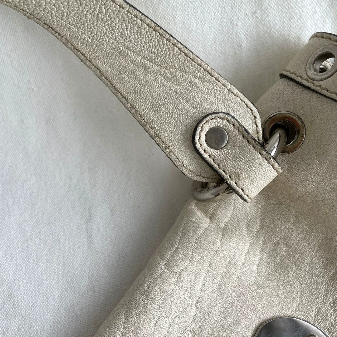 Dolce & Gabbana Dolce&Gabbana Vintage Cream Dumpling Handbag Size ONE SIZE - 6 Thumbnail
