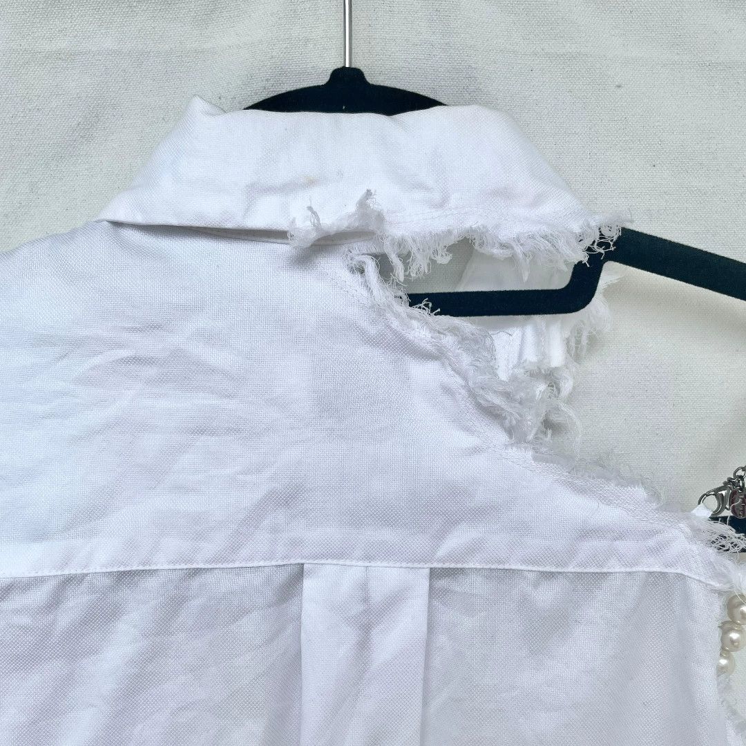 Facetasm Facetasm 2018SS Asymmetric Deconstructed Shirt Size S / US 4 / IT 40 - 3 Thumbnail