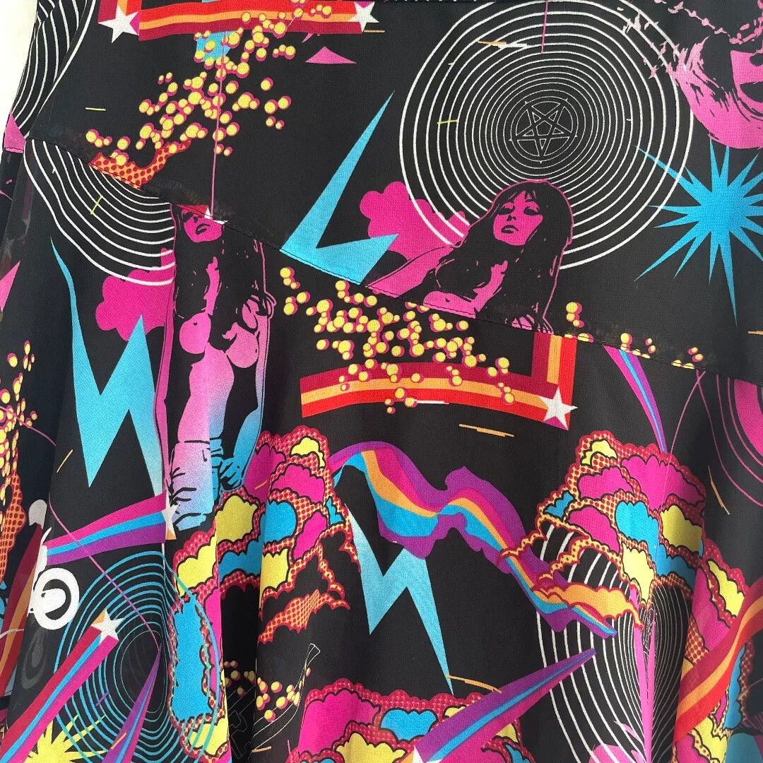 Hysteric Glamour Hysteric Glamour Punk Print Mini Skirt Size 27" / US 4 / IT 40 - 3 Thumbnail