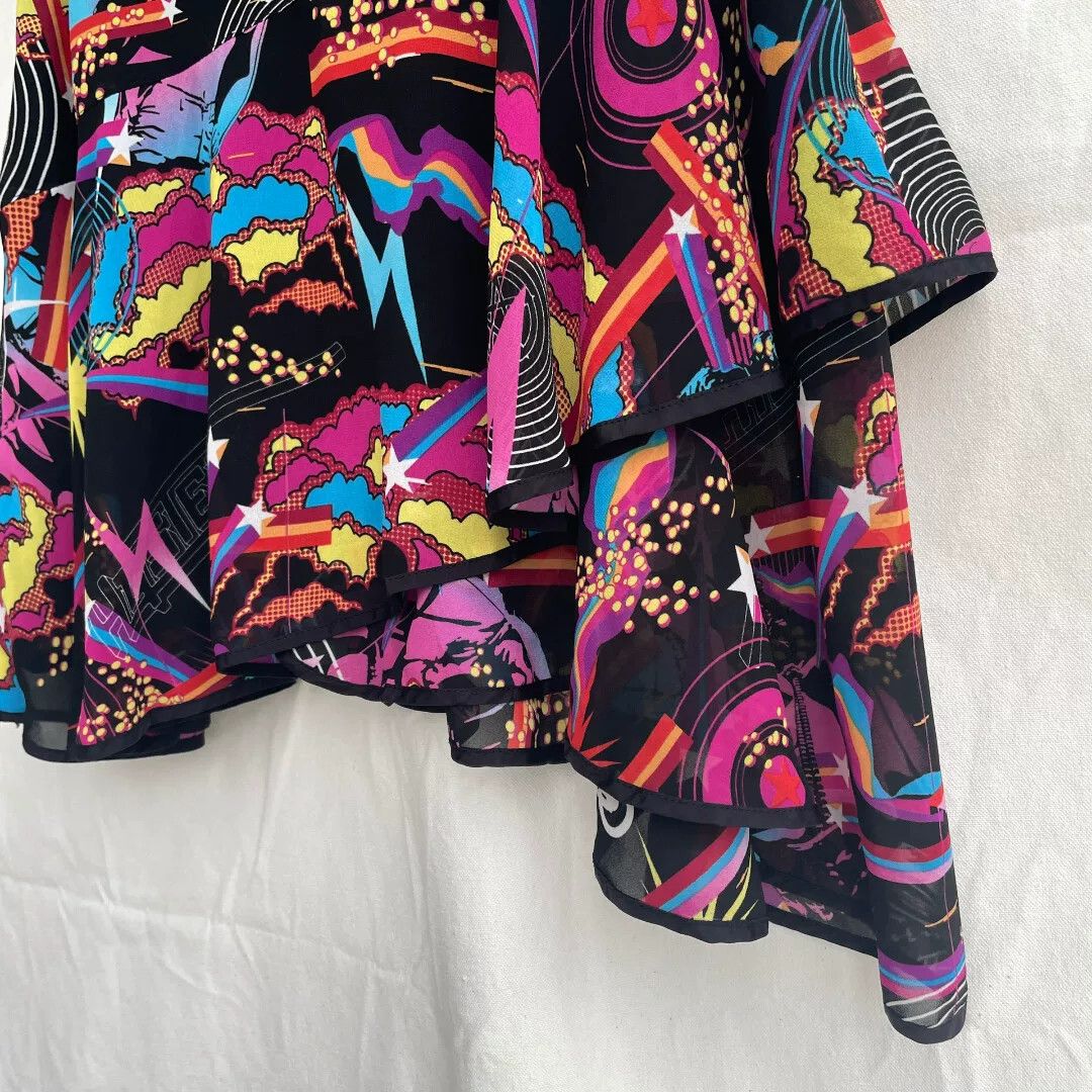 Hysteric Glamour Hysteric Glamour Punk Print Mini Skirt Size 27" / US 4 / IT 40 - 4 Thumbnail