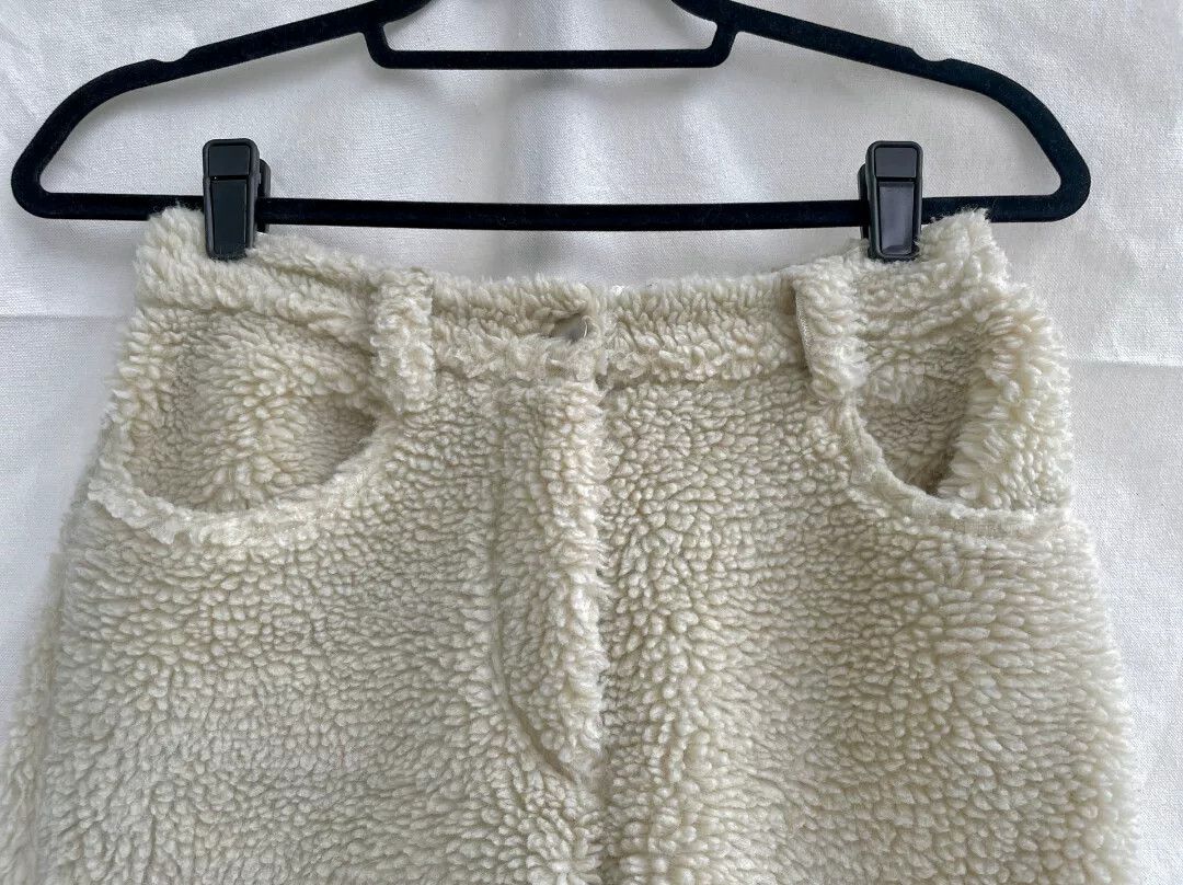 MM6 MM6 Maison Margiela Lamb Wool Straight Pants Size 38" / US 16 / IT 52 - 3 Thumbnail