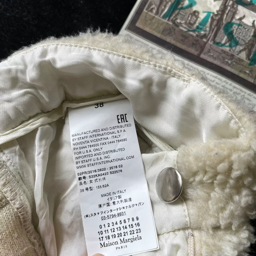 MM6 MM6 Maison Margiela Lamb Wool Straight Pants Size 38" / US 16 / IT 52 - 5 Thumbnail