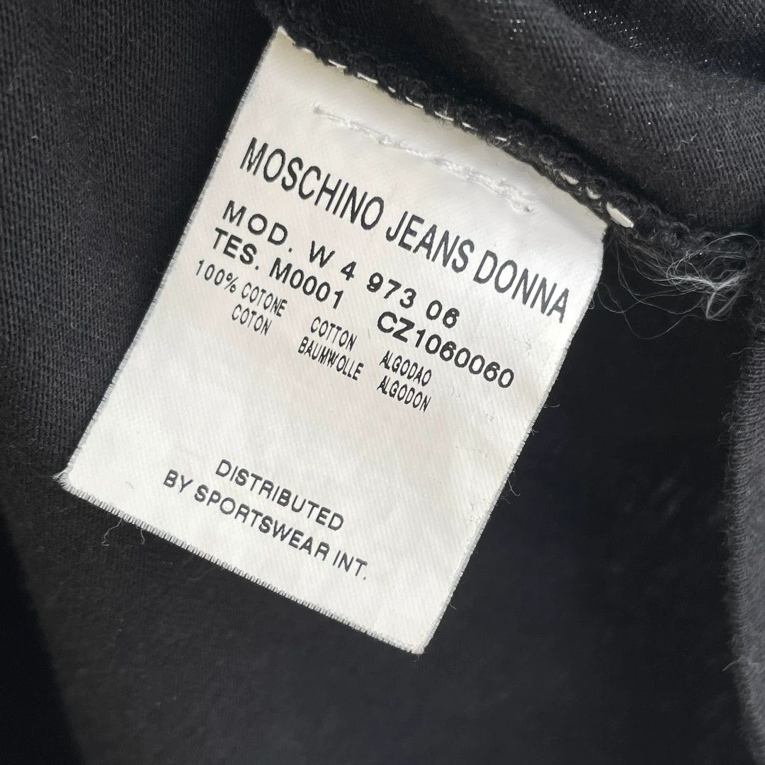 Moschino Moschino Vintage Rock Print Rhinestone T-shirt Size S / US 4 / IT 40 - 7 Thumbnail