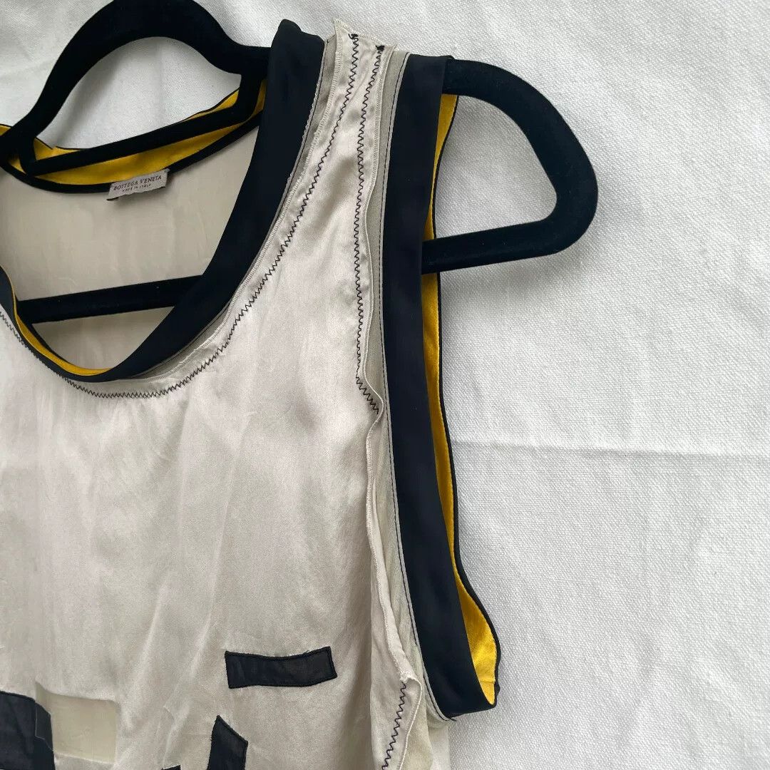 Bottega Veneta Bottega Veneta Silk Geometric Tank Top Size S / US 4 / IT 40 - 5 Thumbnail