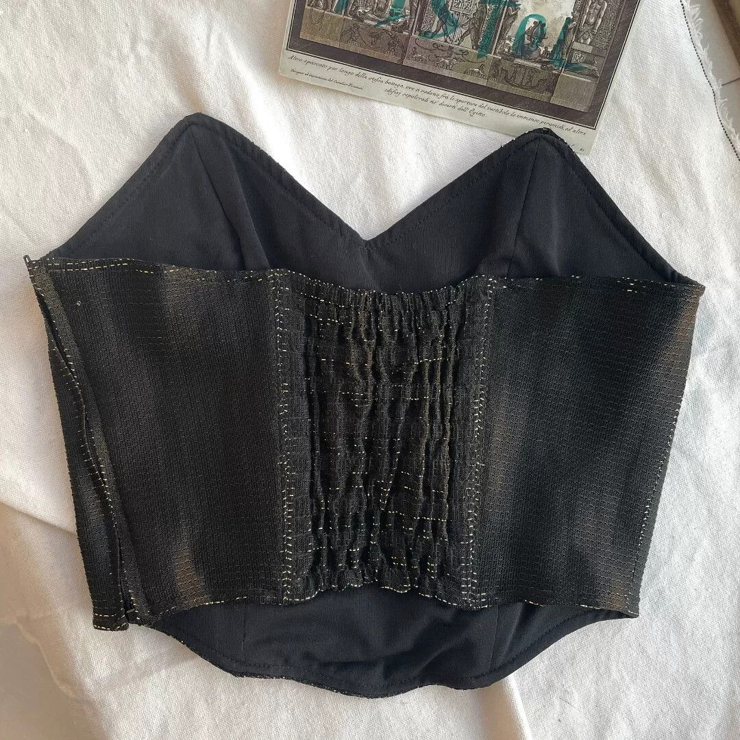 Jean Paul Gaultier Vintage 1980s Goth Corset Jacket Size S / US 4 / IT 40 - 8 Thumbnail