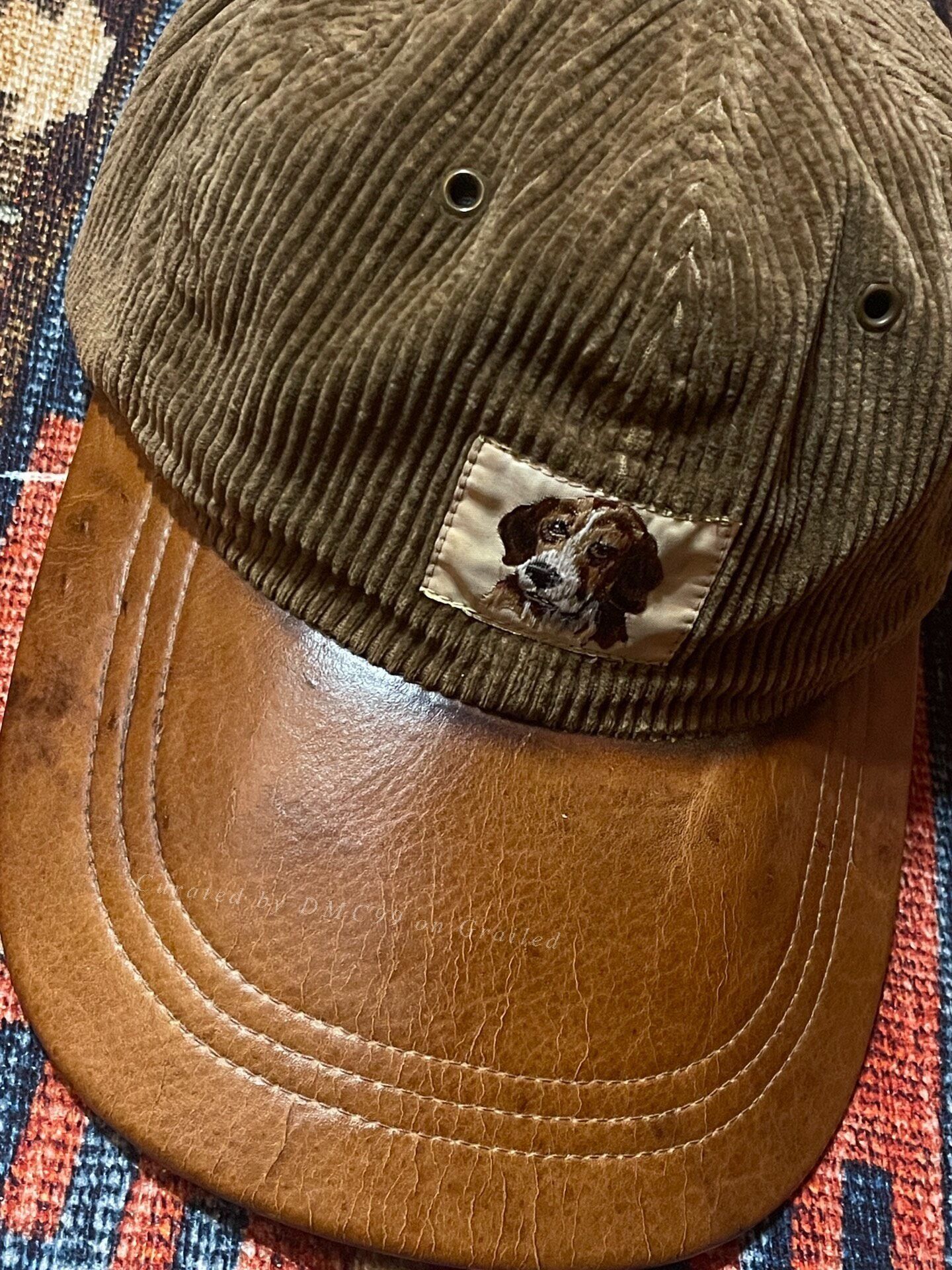 RRL Ralph Lauren RRL Leather Brim Baseball Cap Size ONE SIZE - 2 Thumbnail