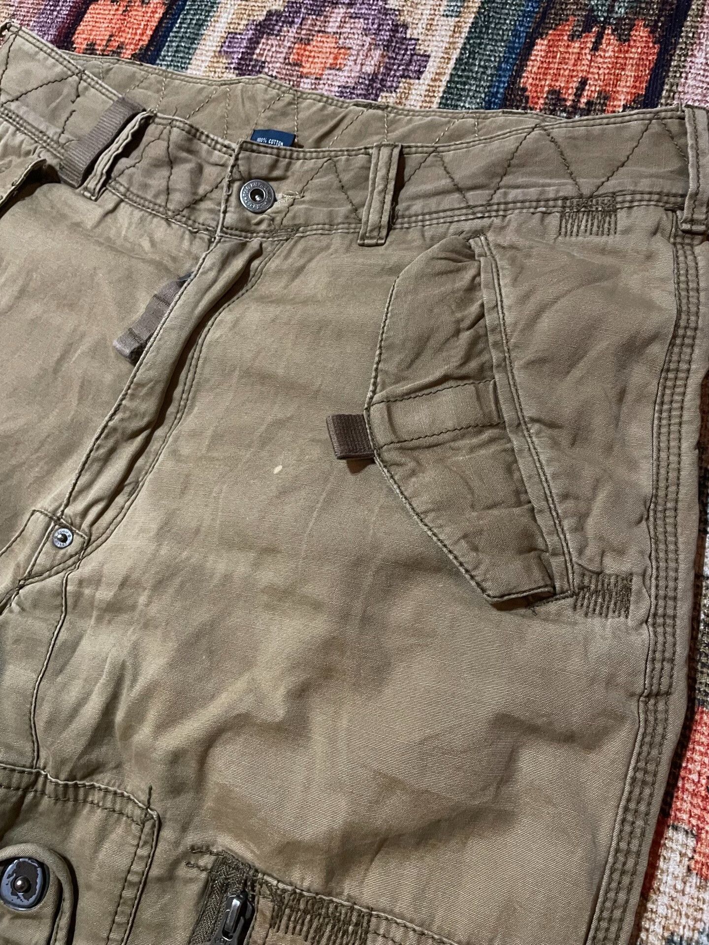 Ralph Lauren Ralph Lauren Rare Khaki Cargo Pants Size US 32 / EU 48 - 4 Thumbnail