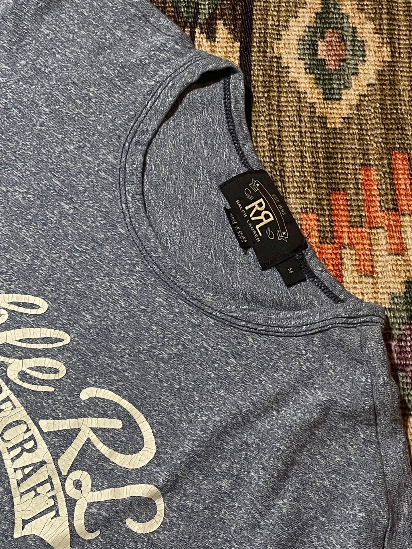 RRL Ralph Lauren RRL Out-of-Print Printed T-Shirt M Size US M / EU 48-50 / 2 - 5 Thumbnail