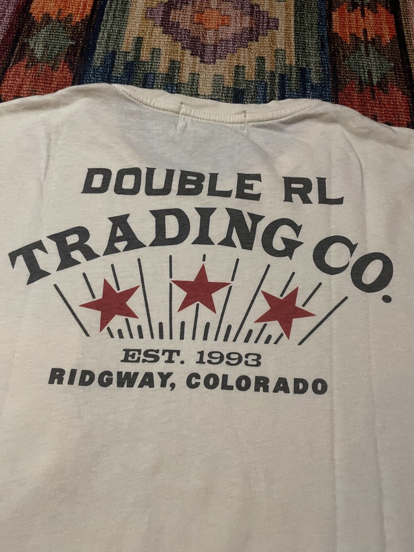 RRL Ralph Lauren RRL Vintage Western Cowboy Print T-Shirt Size US M / EU 48-50 / 2 - 5 Thumbnail