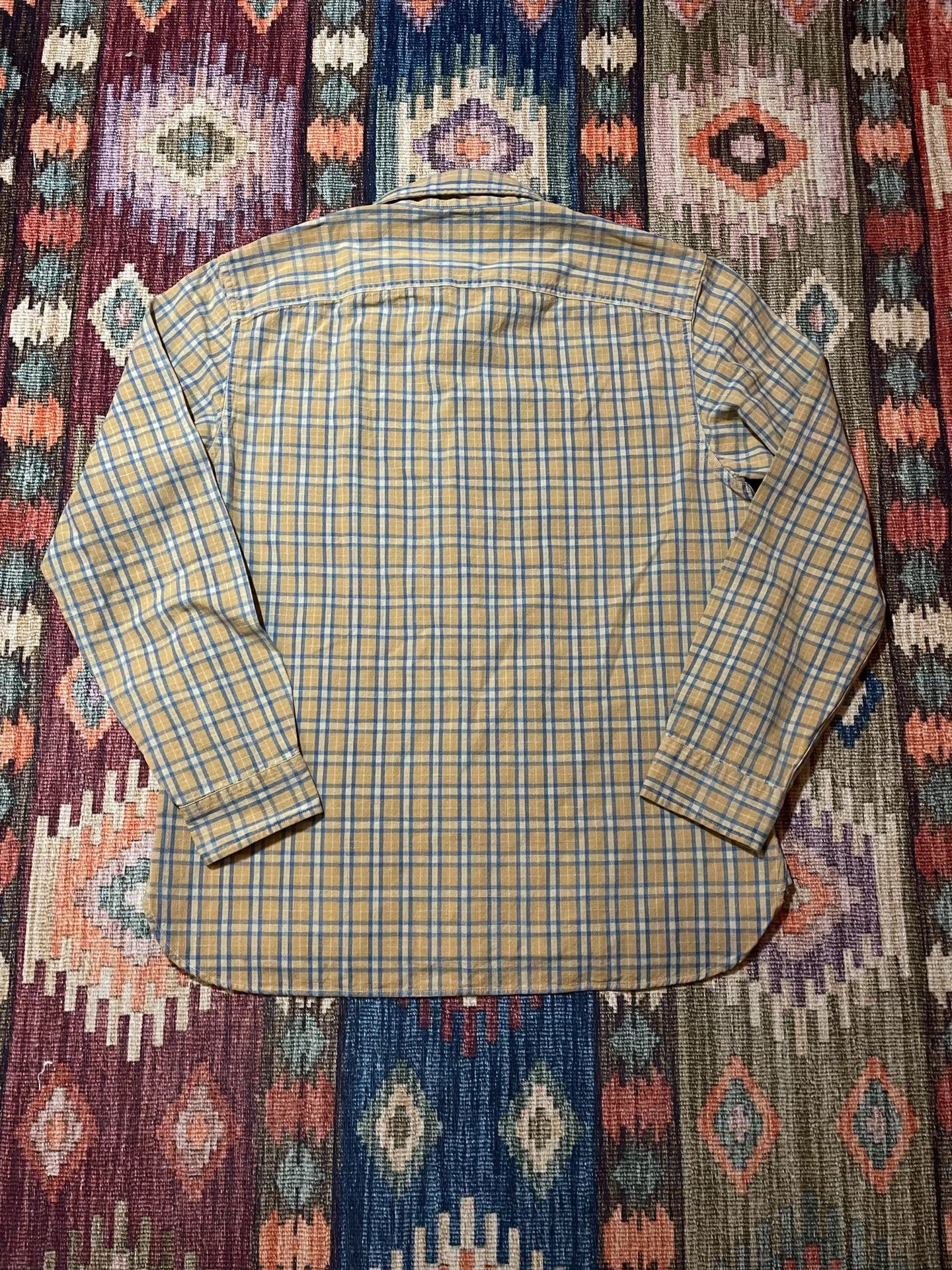 RRL Ralph Lauren RRL Plaid Work Shirt L Size Size US L / EU 52-54 / 3 - 2 Thumbnail