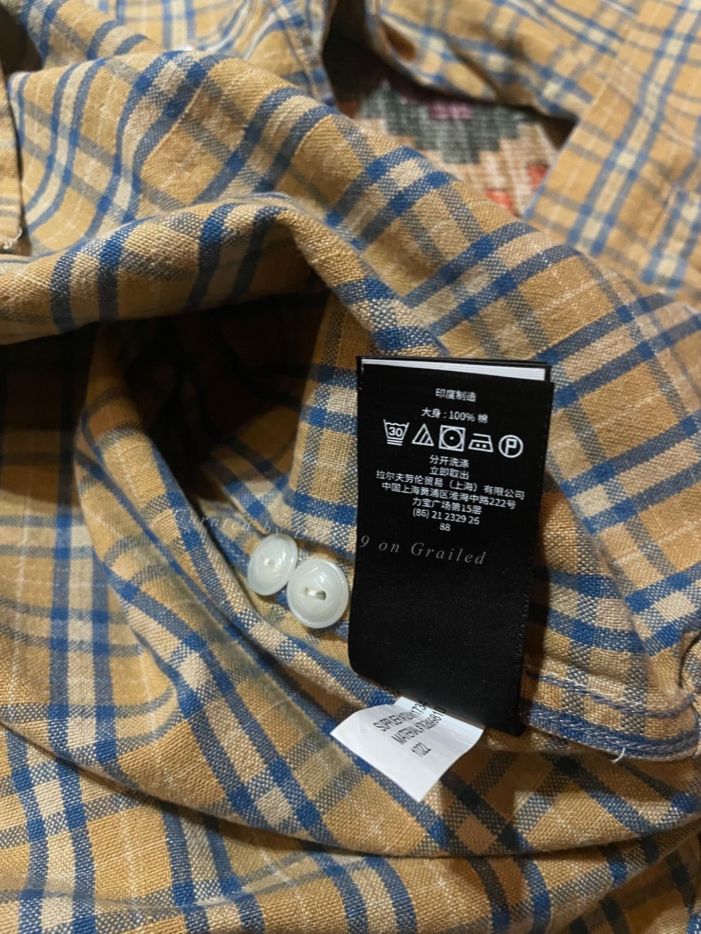 RRL Ralph Lauren RRL Plaid Work Shirt L Size Size US L / EU 52-54 / 3 - 7 Thumbnail