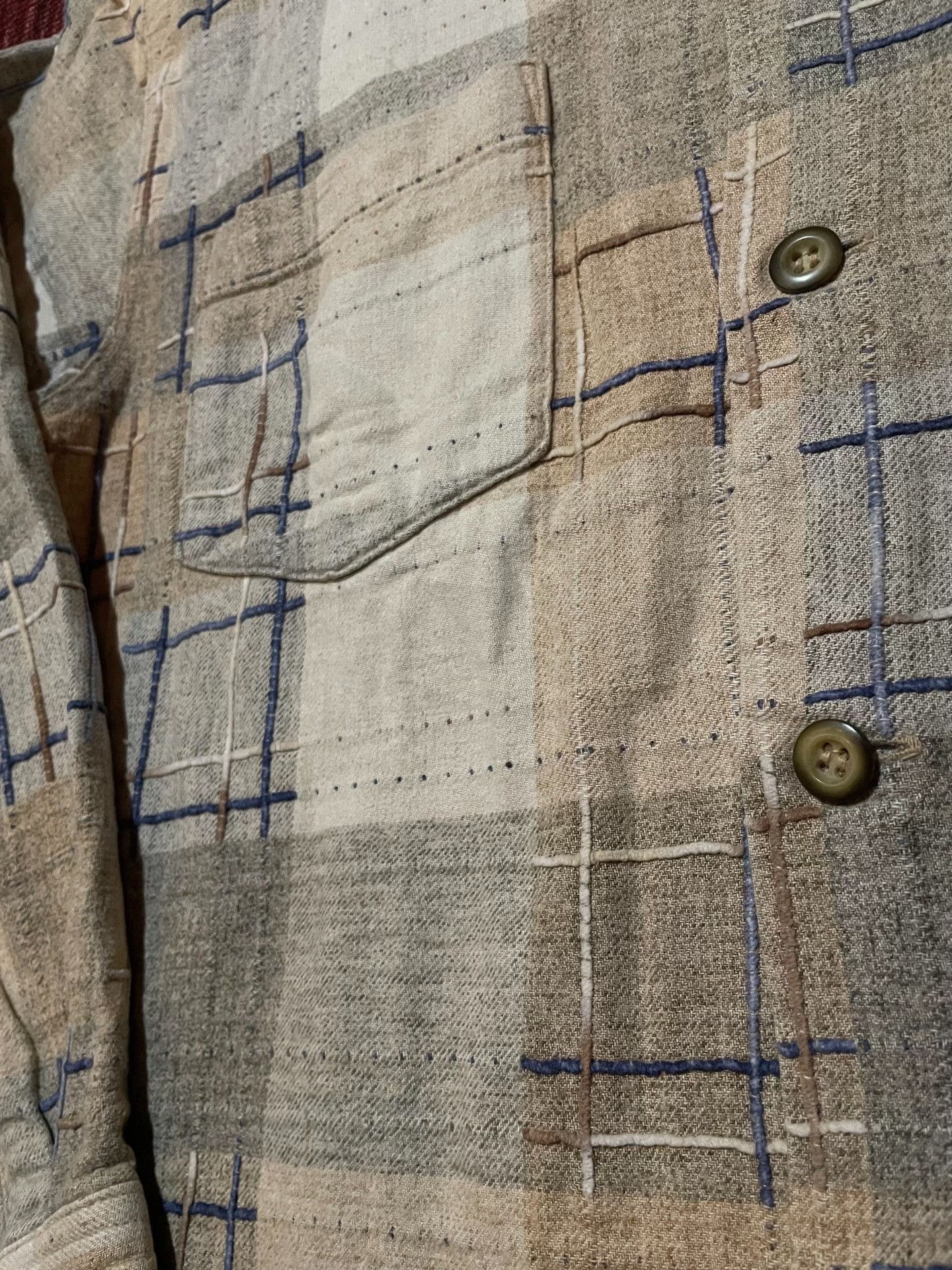 Sugar Cane Sugar Cane Cotton-Linen Blend Jacket Size US M / EU 48-50 / 2 - 6 Thumbnail