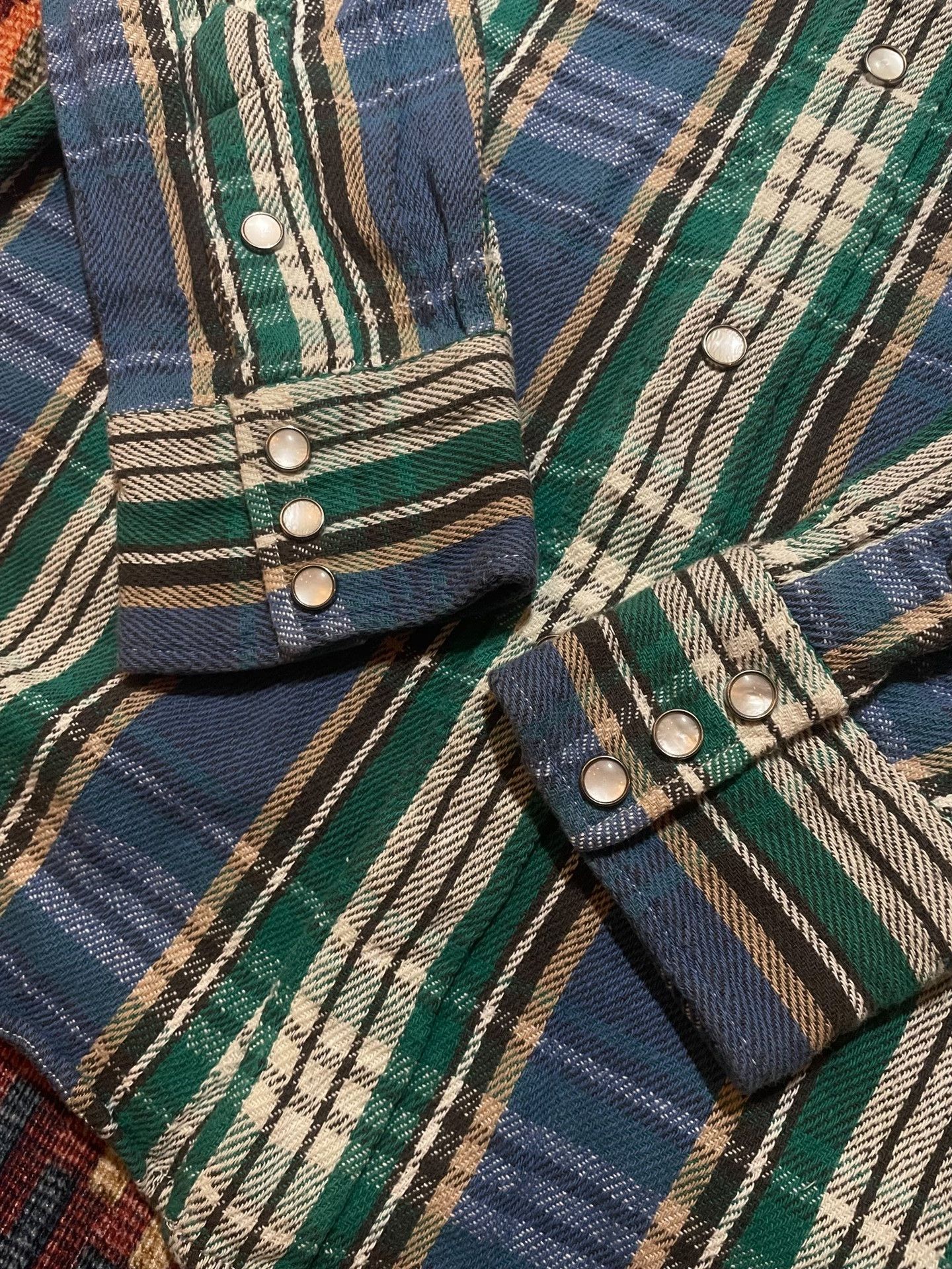 RRL Ralph Lauren RRL Vintage Point Pocket Western Shirt Size US M / EU 48-50 / 2 - 5 Thumbnail