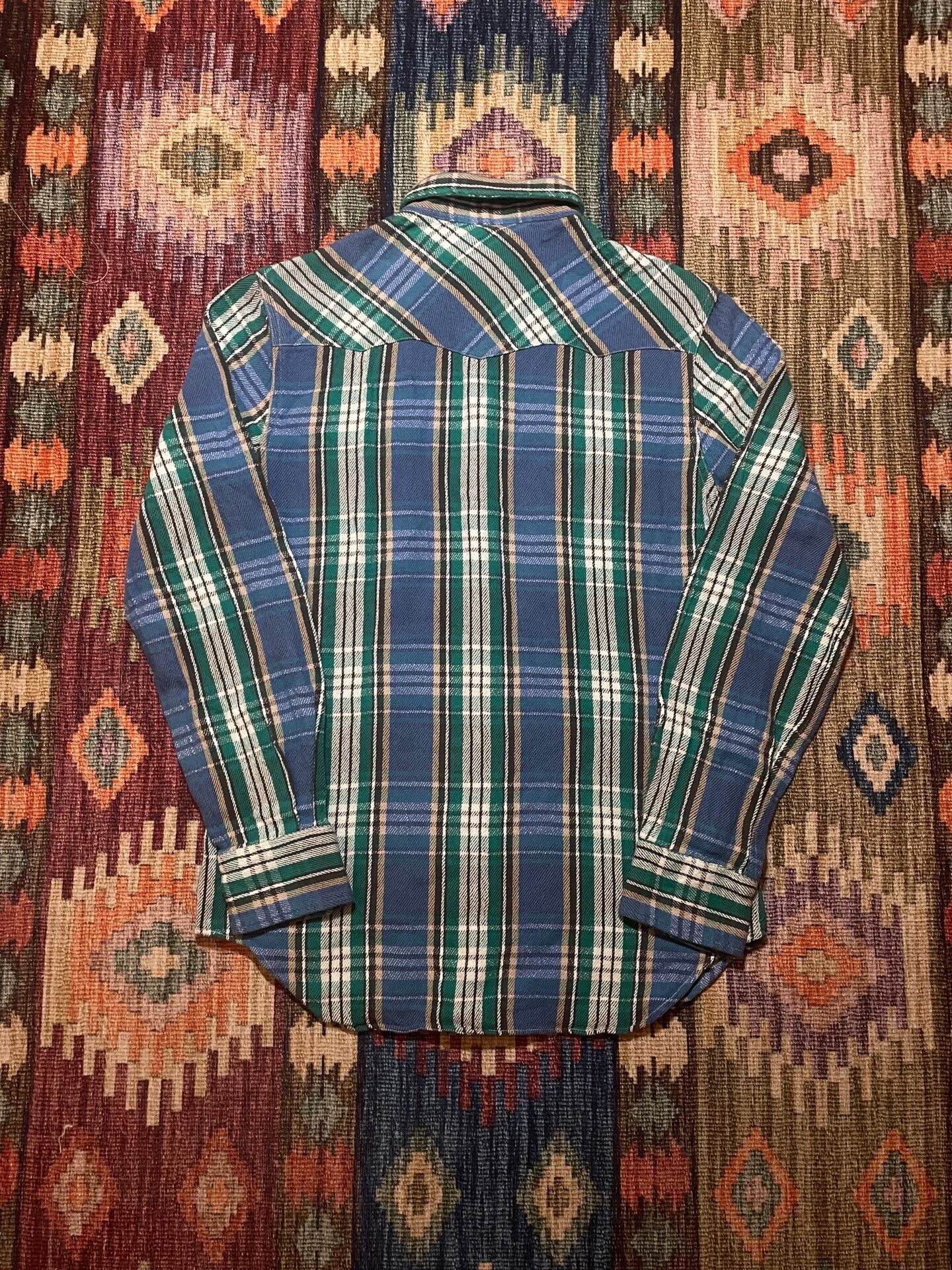 RRL Ralph Lauren RRL Vintage Point Pocket Western Shirt Size US M / EU 48-50 / 2 - 2 Thumbnail