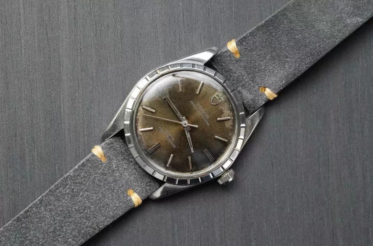 Tudor Tudor 7985 Vintage Tropical Dial Watch Size ONE SIZE - 4 Thumbnail