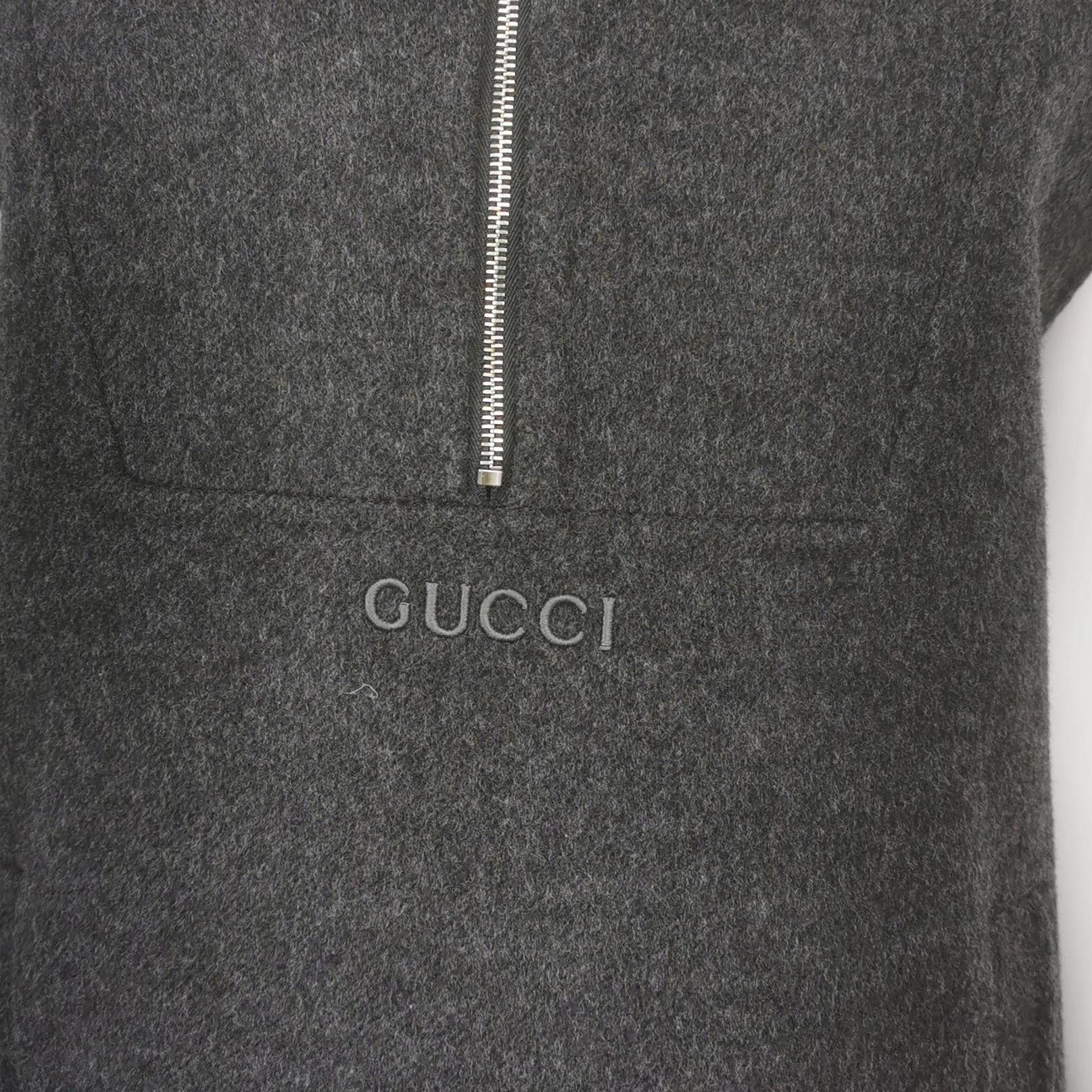 Gucci Gucci Logo Hooded Wool Vest Size 40 Size S / US 4 / IT 40 - 3 Thumbnail