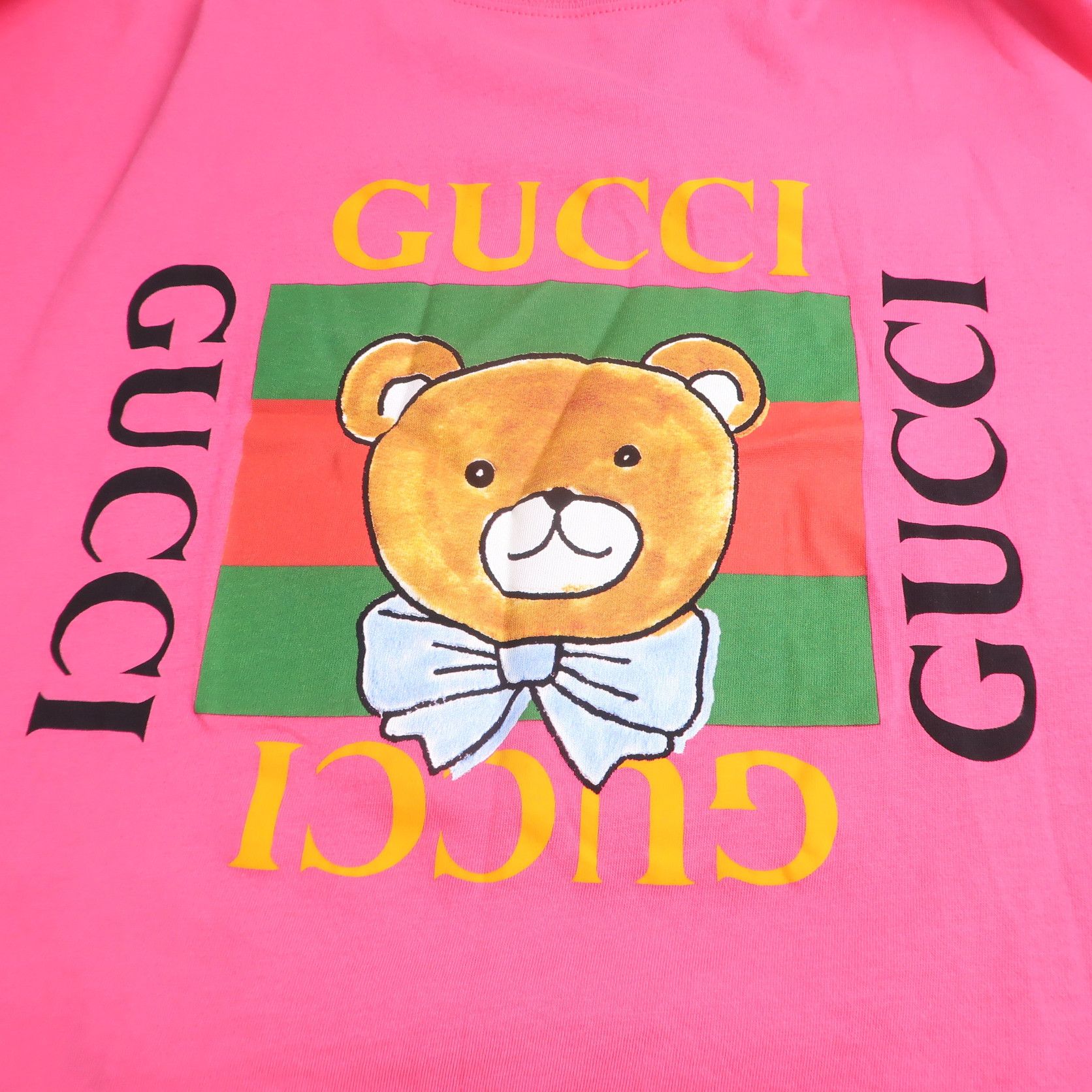 Gucci Gucci Teddy Bear Print T-Shirt Size M Size US M / EU 48-50 / 2 - 3 Thumbnail