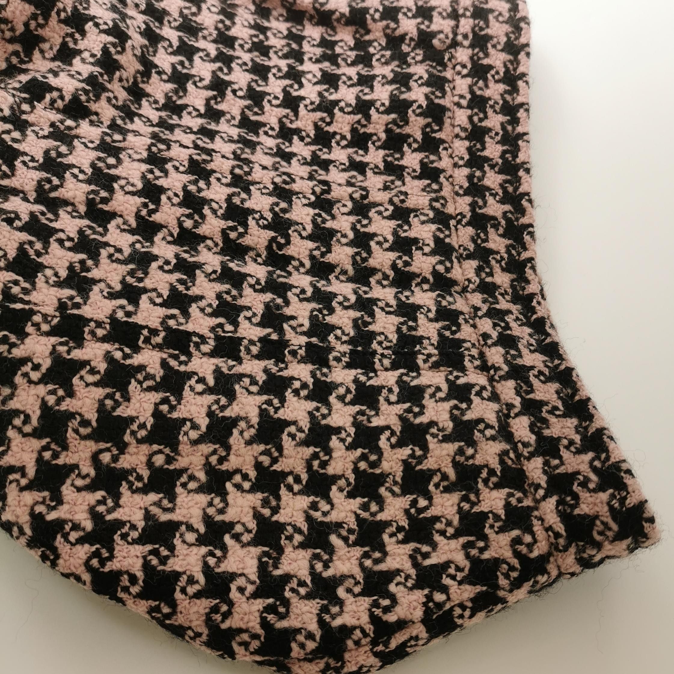 Gucci Gucci Houndstooth Midi Skirt Size 36 Size 25" / US 0 / IT 36 - 3 Thumbnail