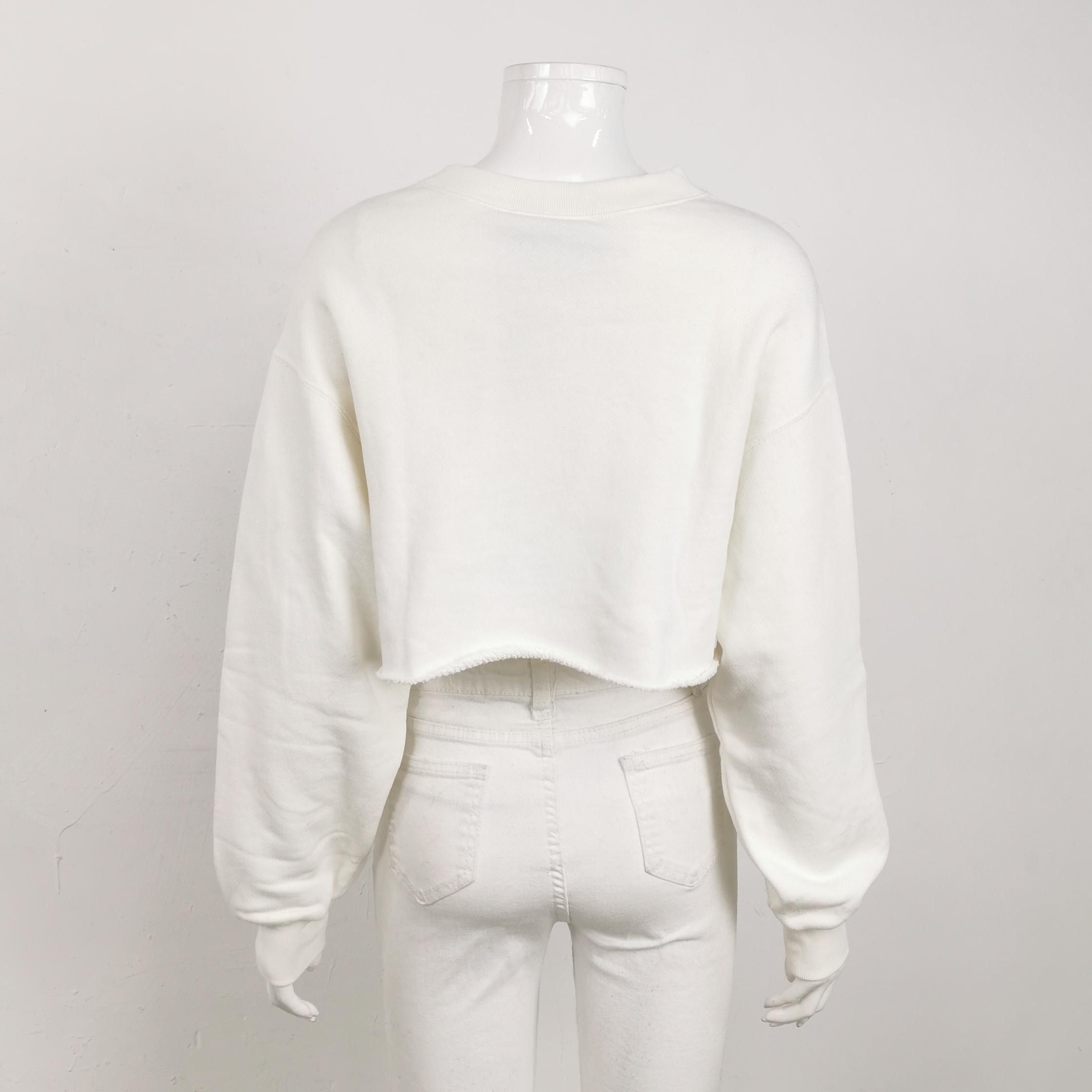 Gucci Gucci Logo Sweatshirt White Size XXS Size US XXS / EU 40 - 2 Thumbnail