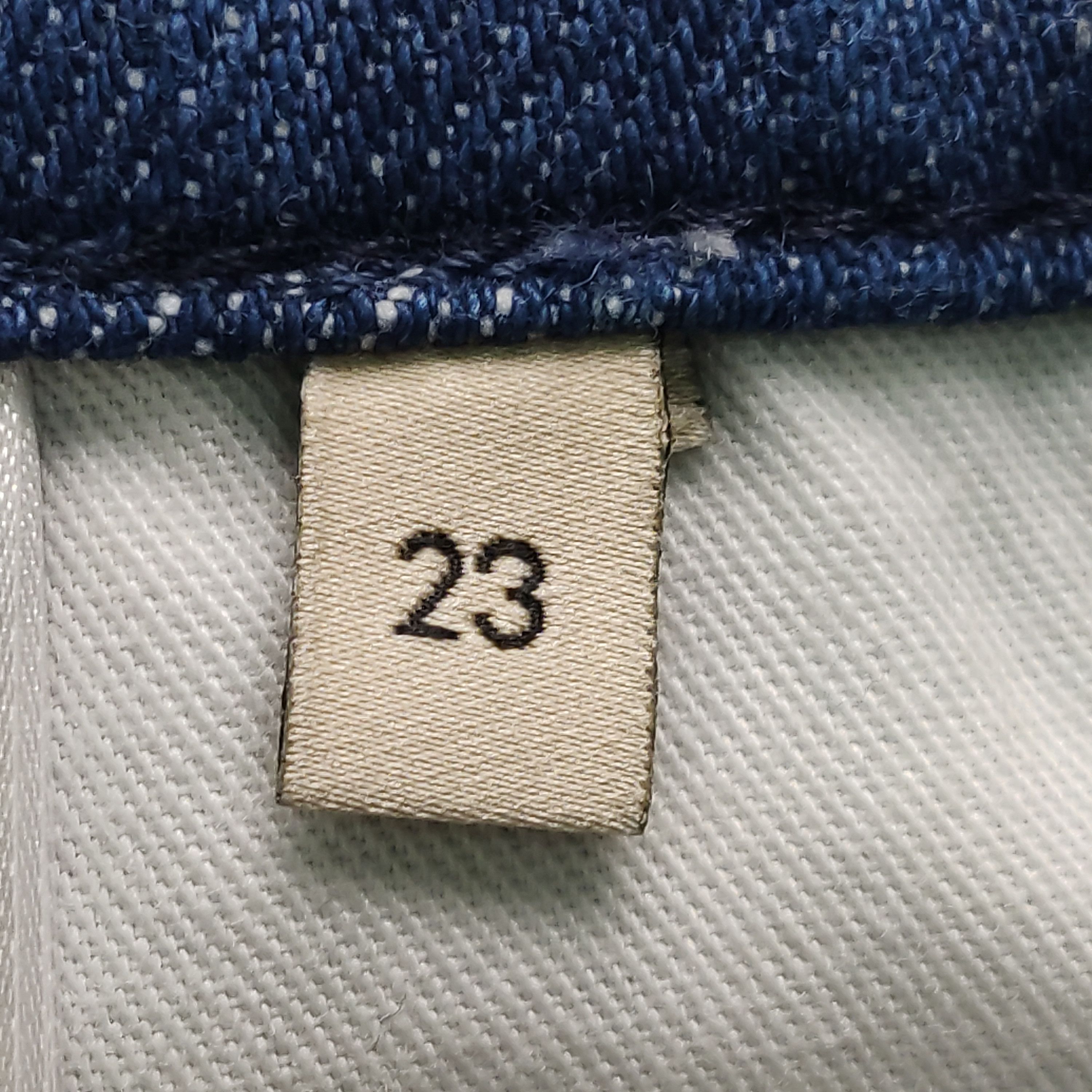 Gucci Gucci 100% Cotton Jeans Size 23 Size 23" - 7 Thumbnail