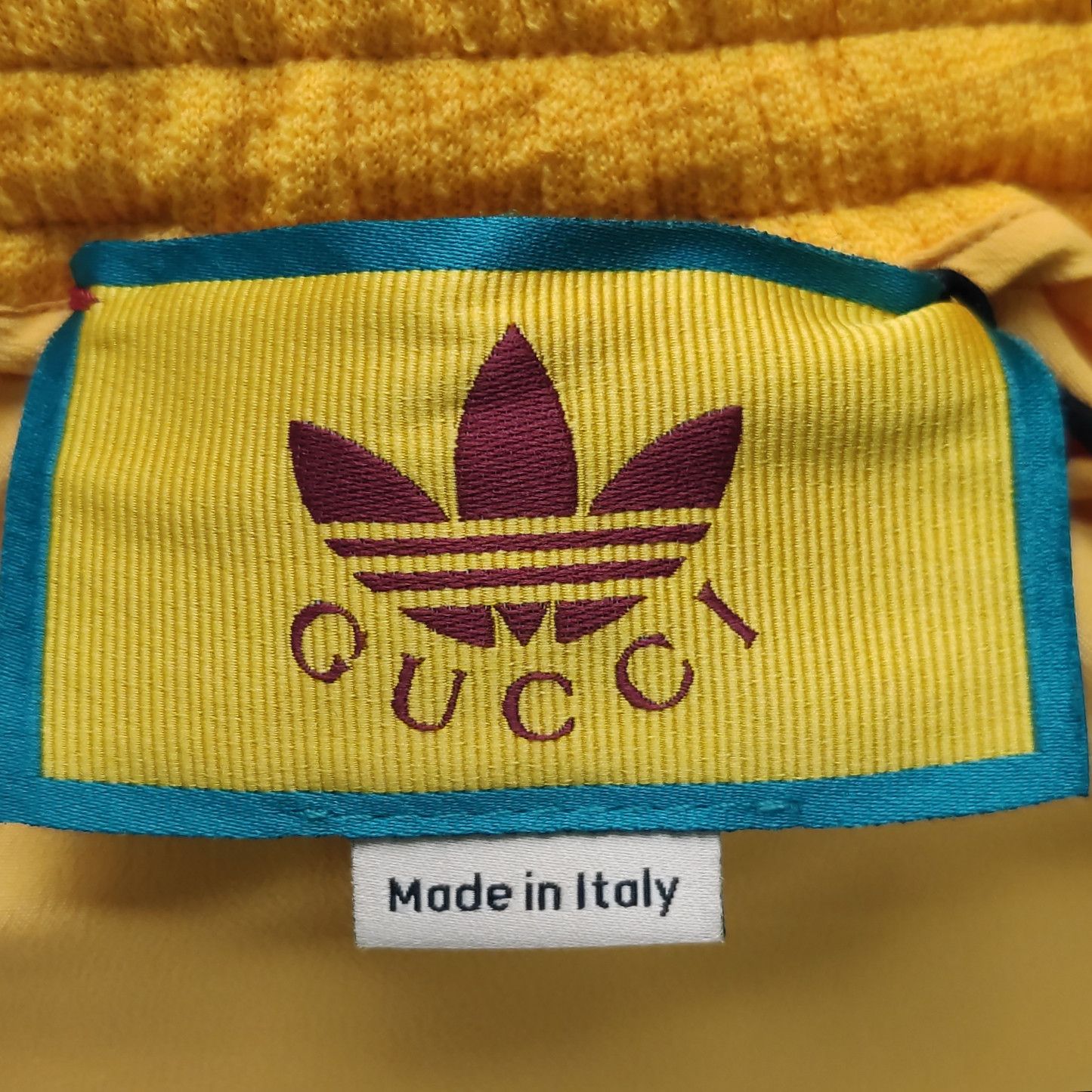 Adidas × Gucci Gucci x Adidas Yellow Waffle Track Pants Size 40 Size 27" / US 4 / IT 40 - 6 Thumbnail