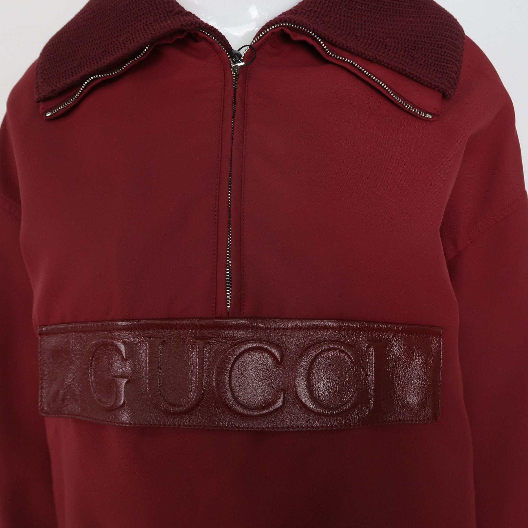 Gucci Gucci Logo Half-Zip Jacket Size 40 Size S / US 4 / IT 40 - 3 Thumbnail