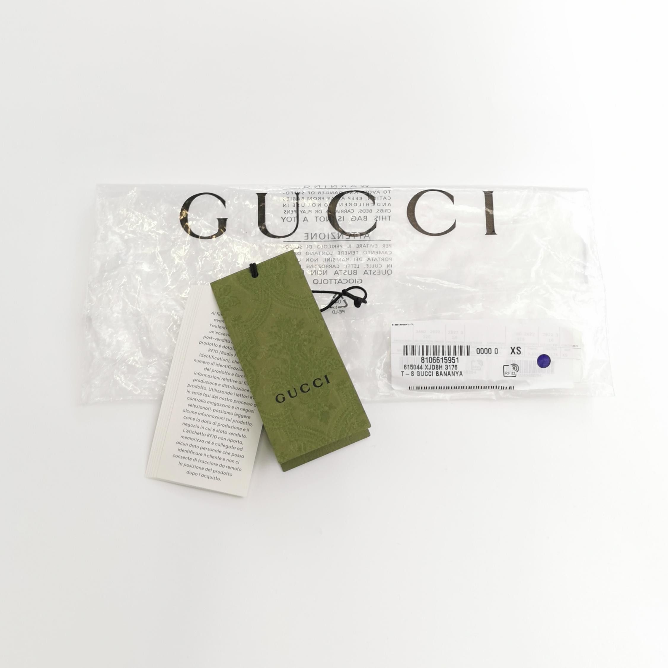 Gucci Gucci x Bananya Print Logo T-Shirt Size XS Size US XS / EU 42 / 0 - 4 Thumbnail