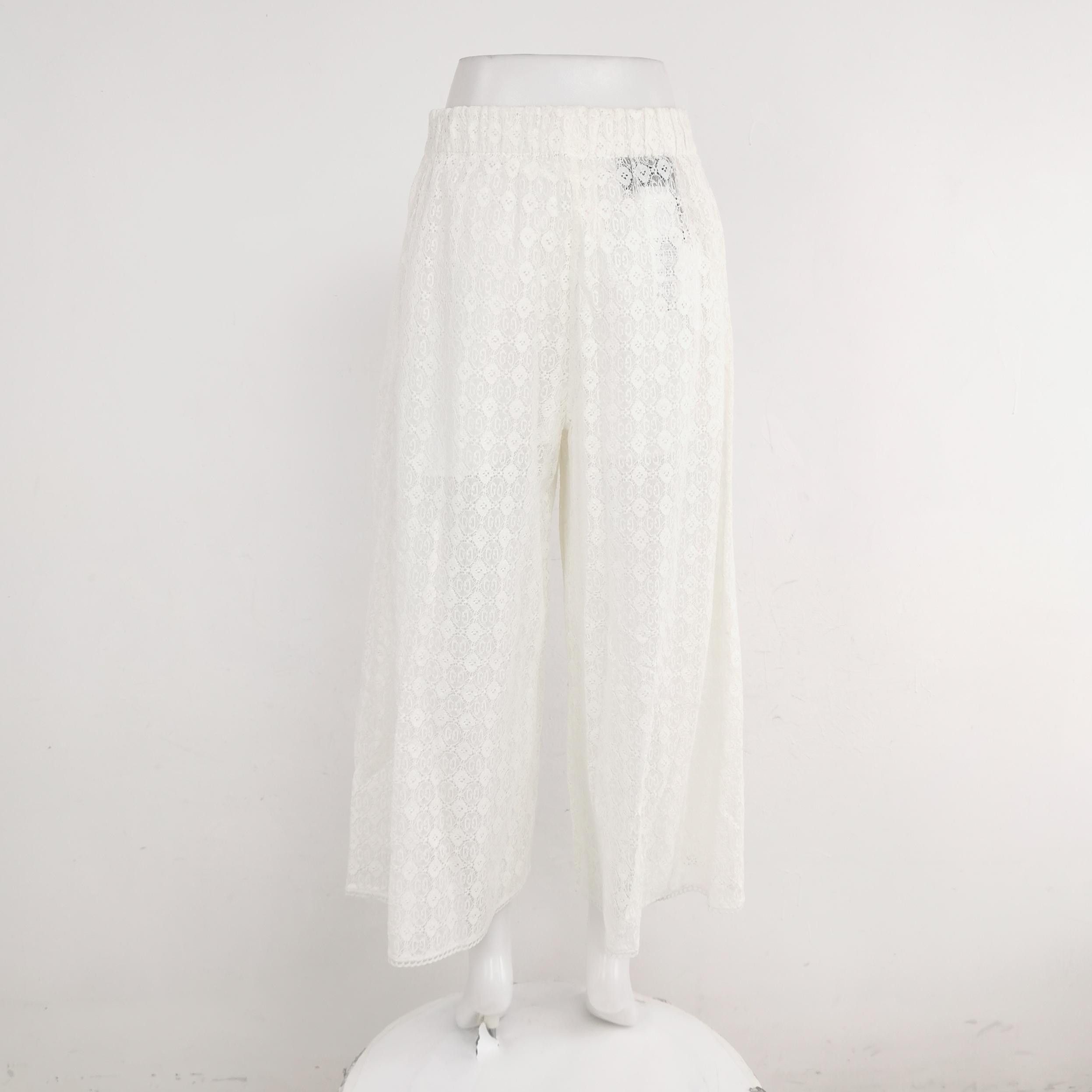 Gucci Gucci GG Monogram Lace Pants Size IT 42 Size 28" / US 6 / IT 42 - 2 Thumbnail