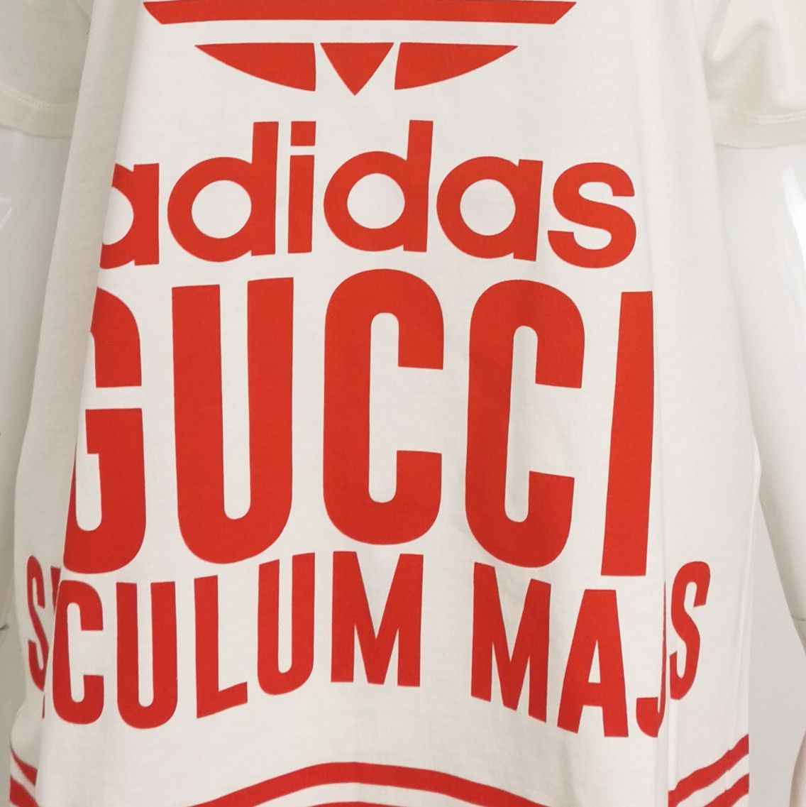 Gucci adidas x Gucci Trefoil T-Shirt Size XS Size XS / US 0-2 / IT 36-38 - 3 Thumbnail