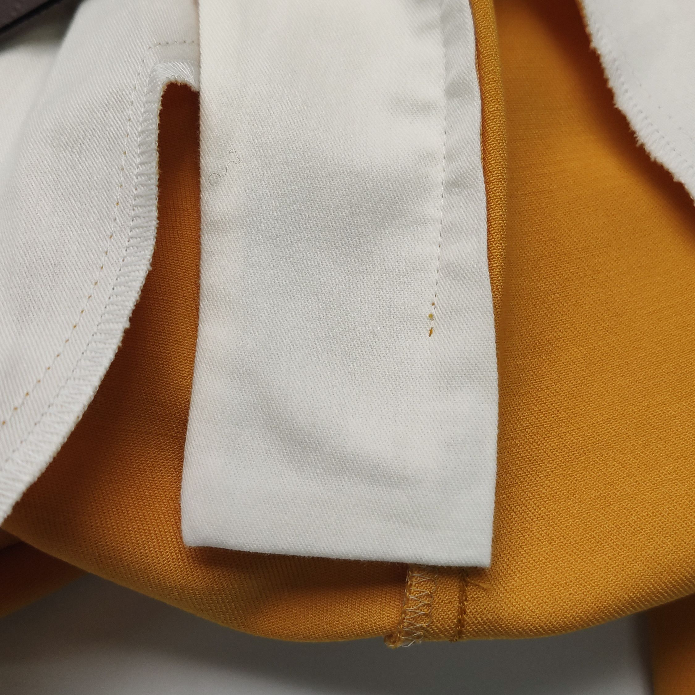 Gucci Gucci Yellow Wool Blend Pants Size 40 Size 27" / US 4 / IT 40 - 8 Thumbnail