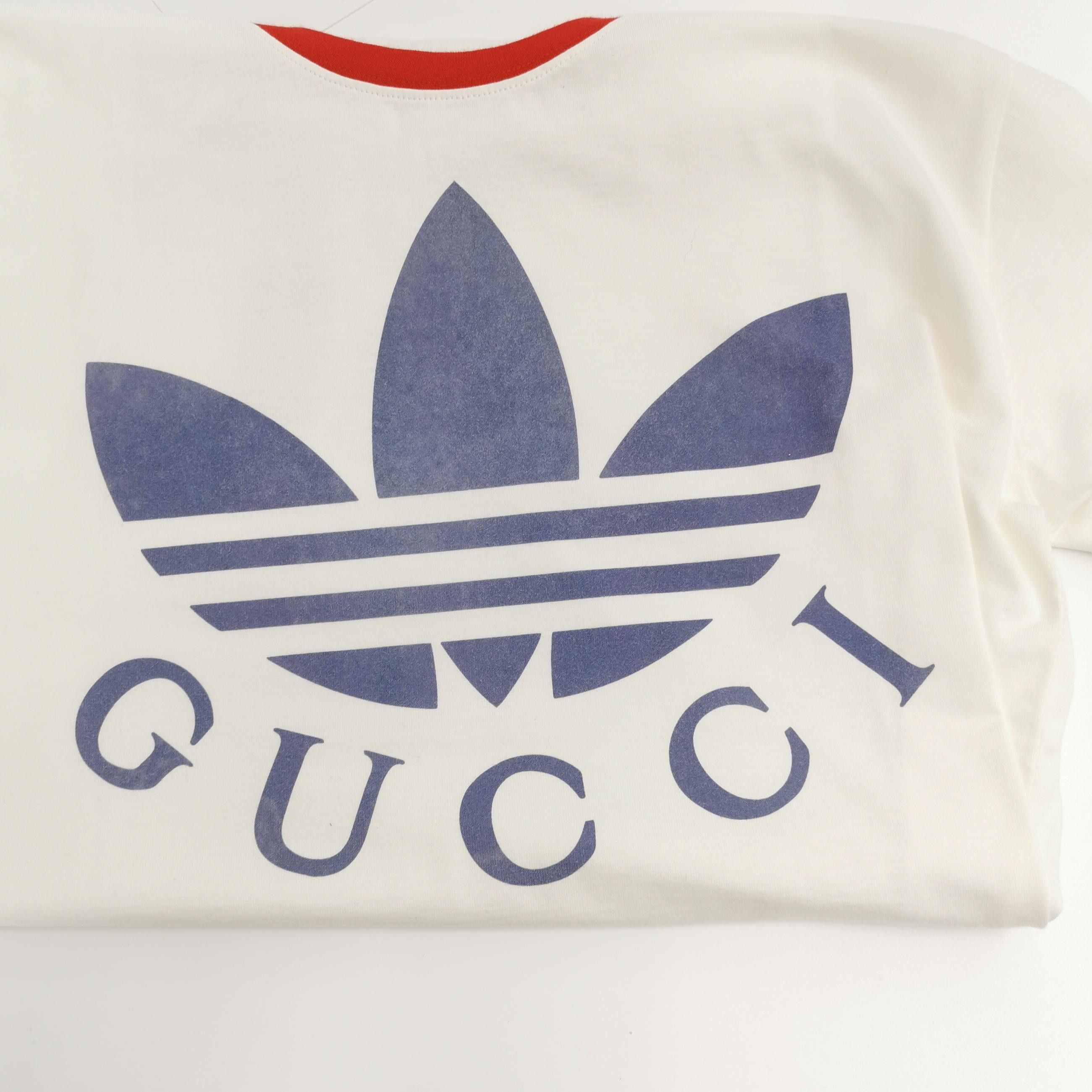 Adidas × Gucci Gucci x Adidas Logo T-Shirt Size XS Size US XS / EU 42 / 0 - 3 Thumbnail