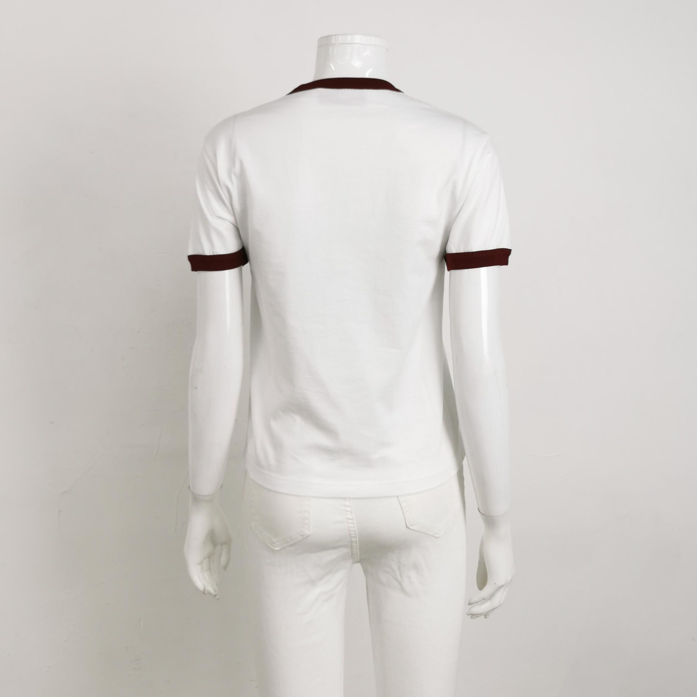 Gucci Gucci Embroidered Snake Ringer T-Shirt Size S Size US S / EU 44-46 / 1 - 2 Thumbnail