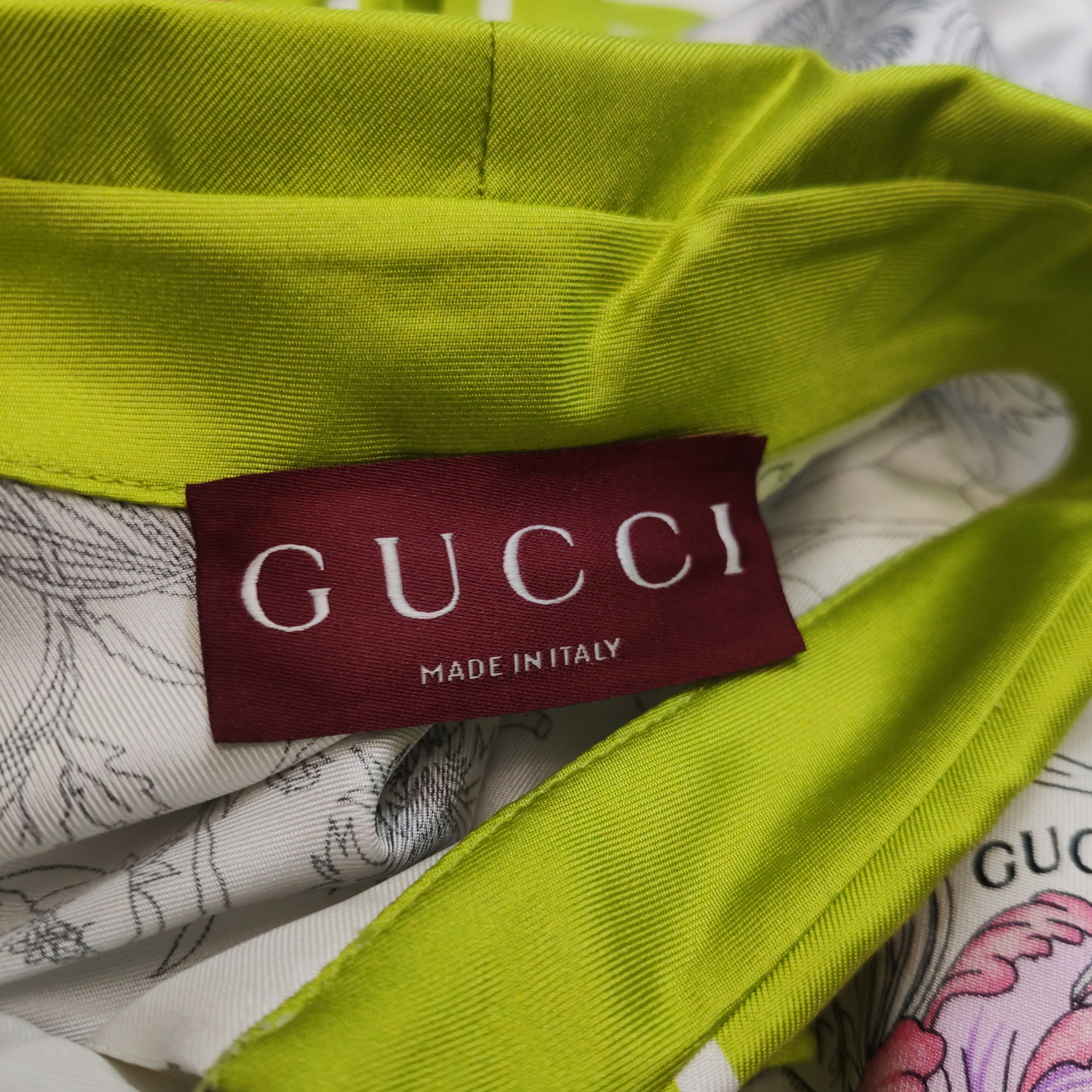 Gucci Gucci Floral Silk Blouse Size 42 Size M / US 6-8 / IT 42-44 - 5 Thumbnail