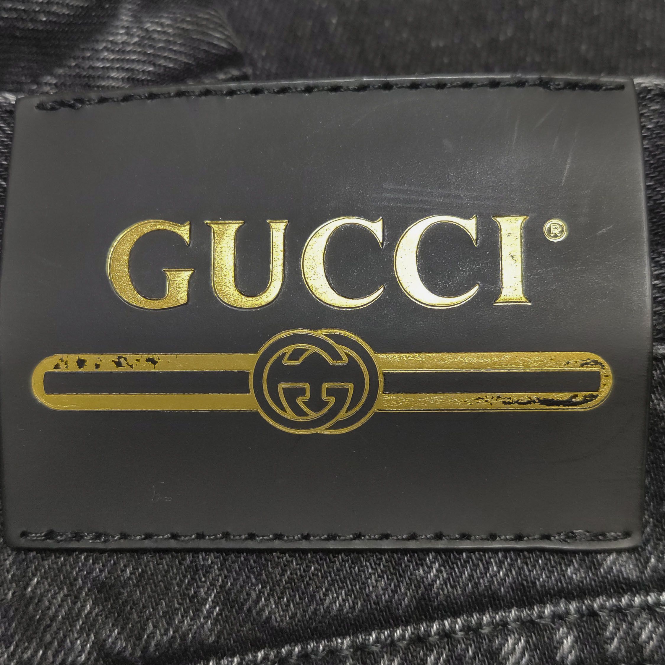 Gucci Gucci Tiger Logo Jeans Size 25 Size 25" / US 0 / IT 36 - 9 Thumbnail